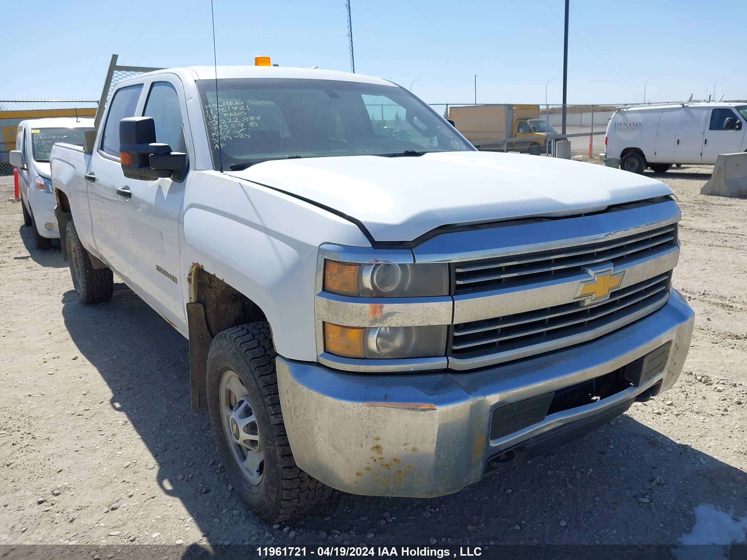 CHEVROLET SILVERADO 2017 1gc1kueg8hf222807