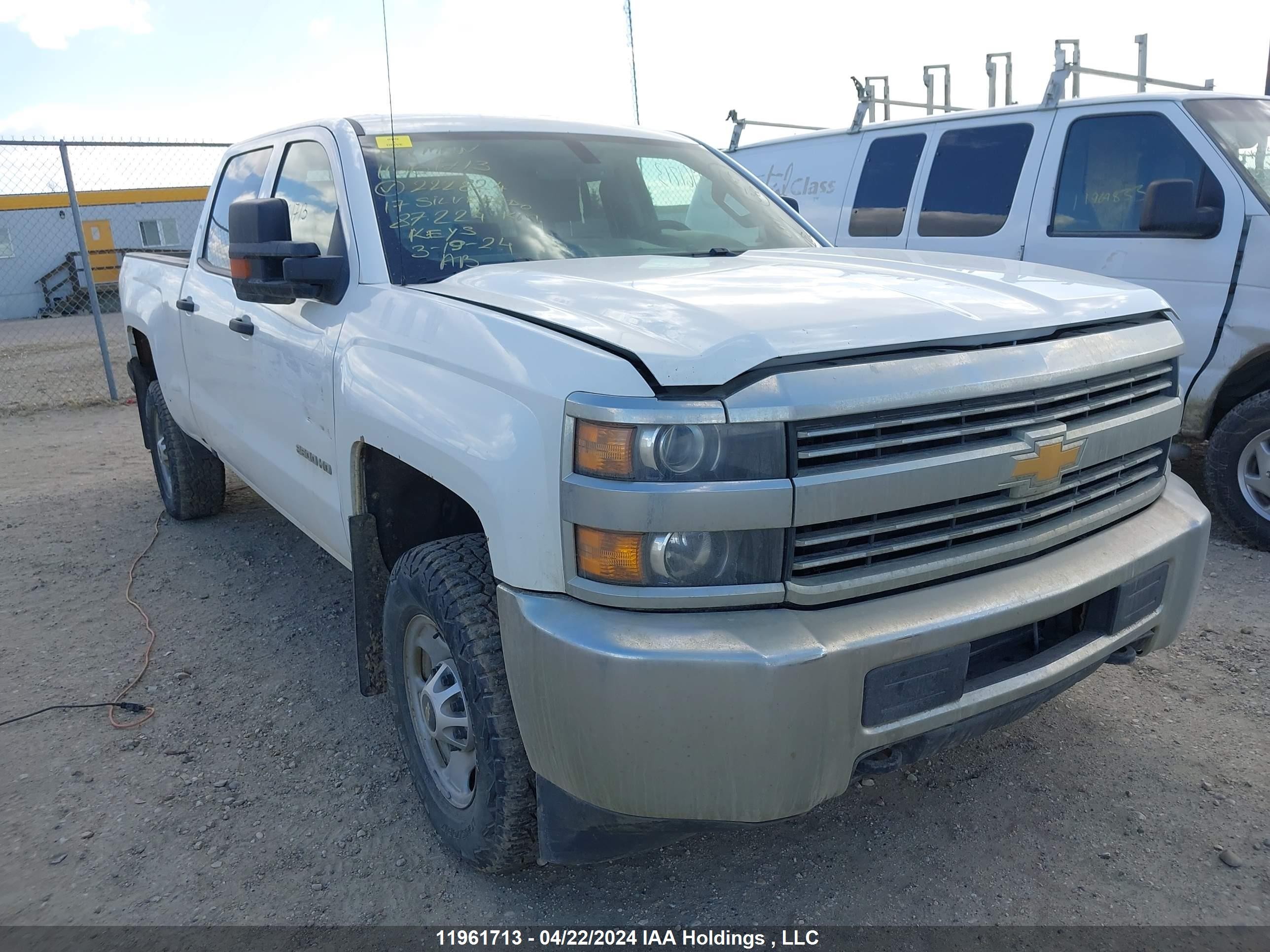 CHEVROLET SILVERADO 2017 1gc1kueg8hf222824