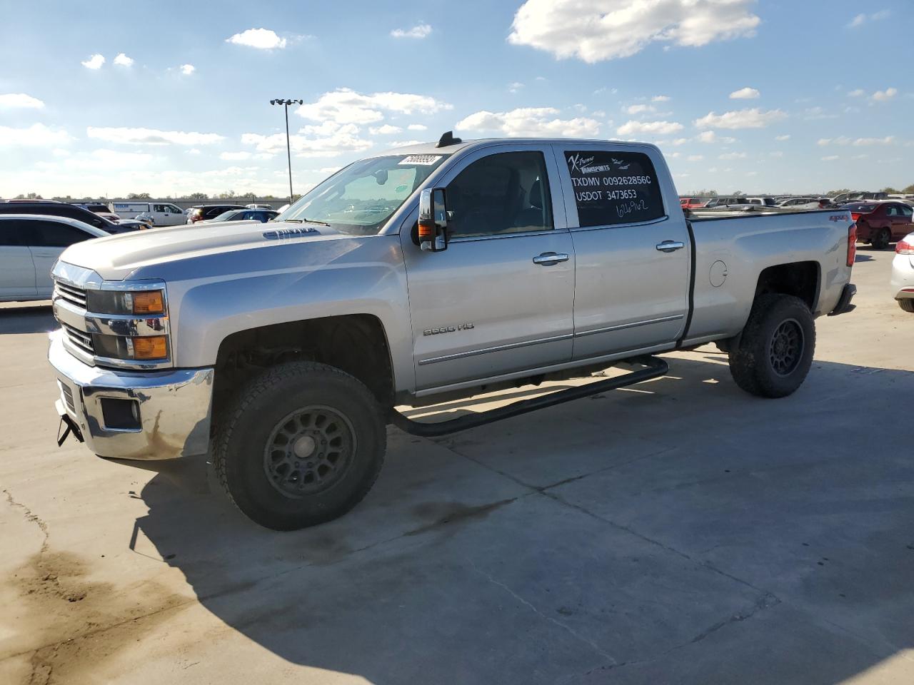 CHEVROLET SILVERADO 2015 1gc1kwe80ff626962