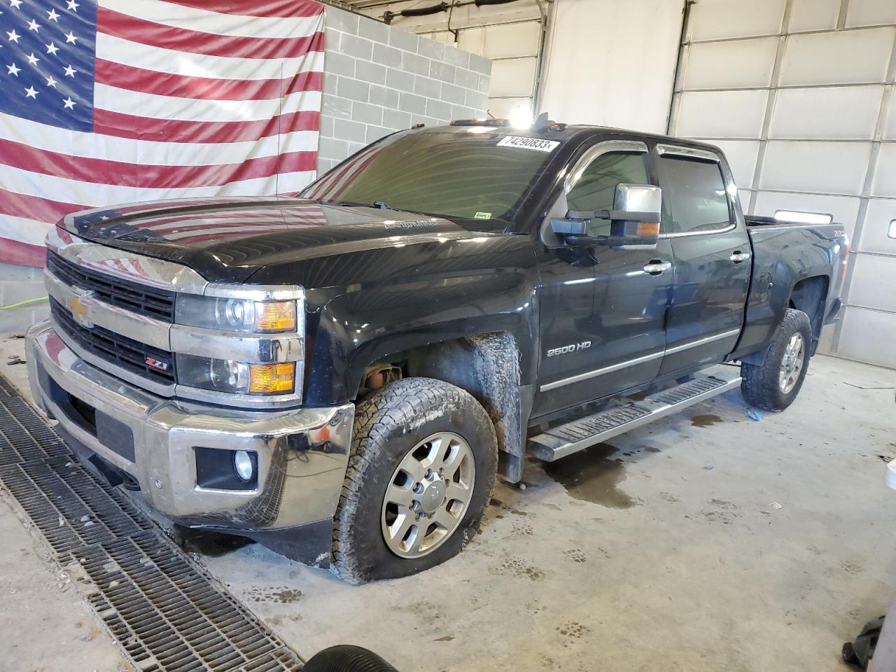 CHEVROLET SILVERADO 2015 1gc1kwe84ff594517