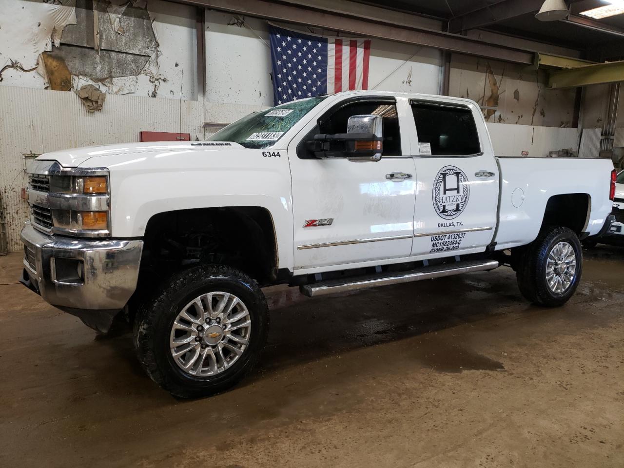 CHEVROLET SILVERADO 2016 1gc1kwe86gf186344