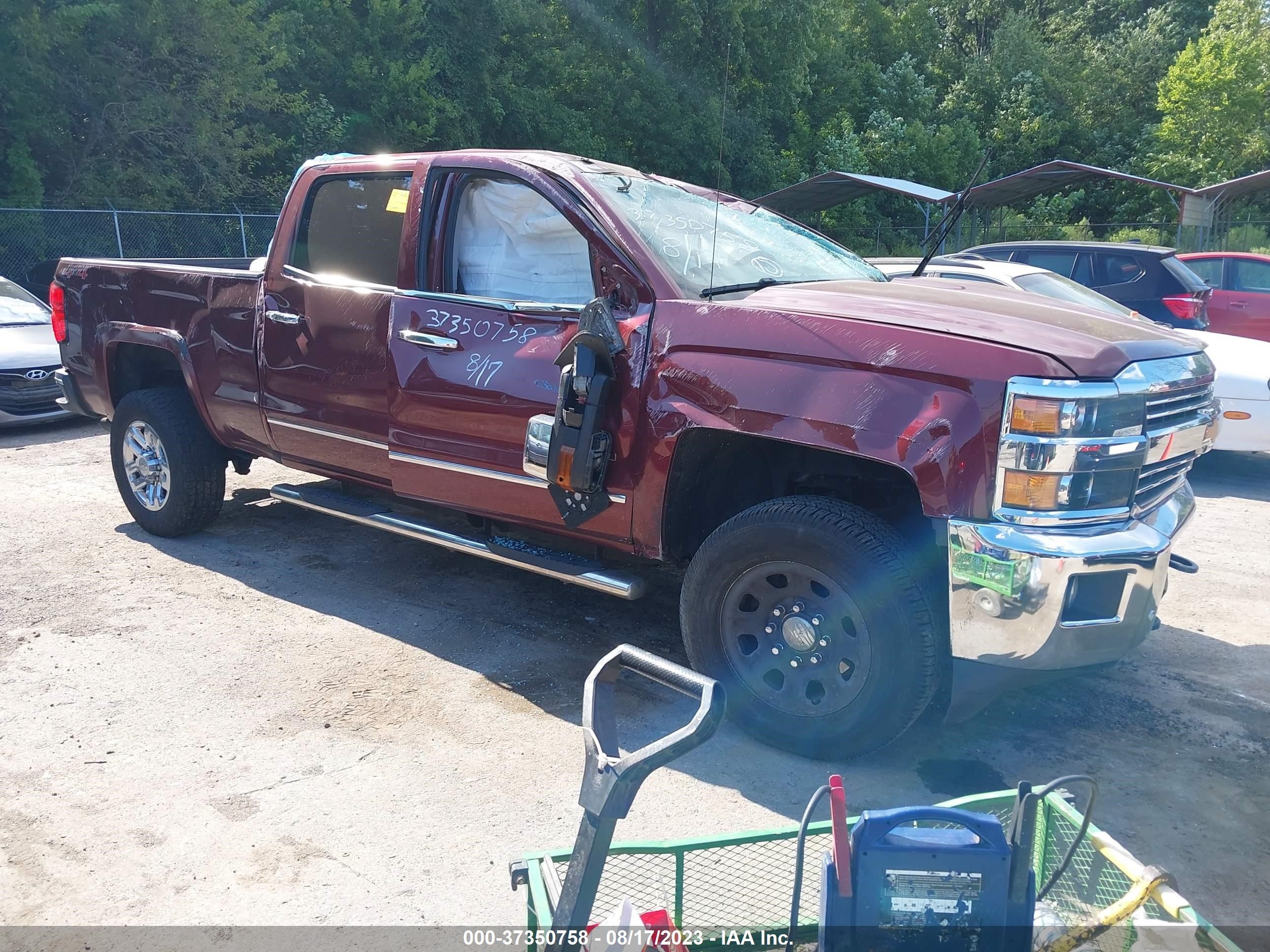 CHEVROLET SILVERADO 2016 1gc1kweg6gf161970