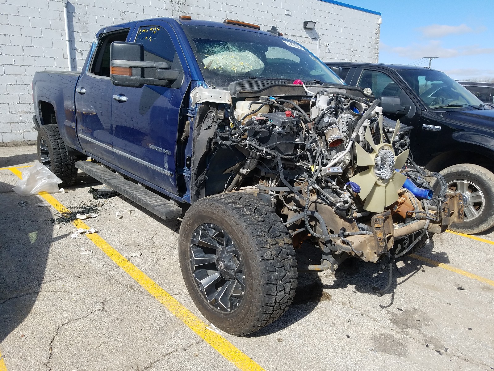 CHEVROLET SILVERADO 2500HD 2018 1gc1kwey5jf154167