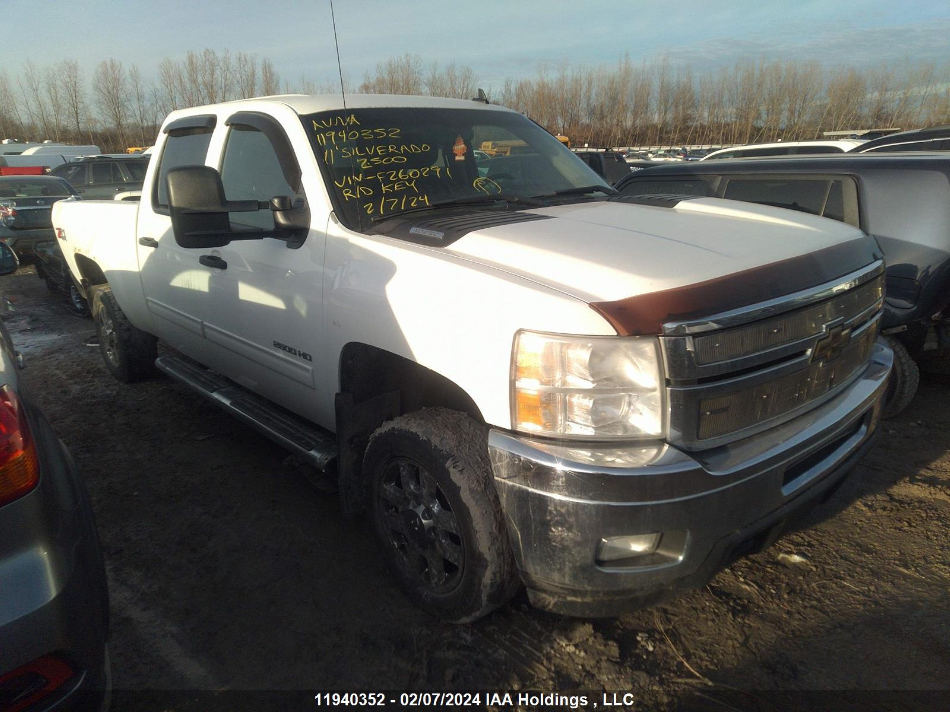 CHEVROLET SILVERADO 2011 1gc1kxcg8bf260291