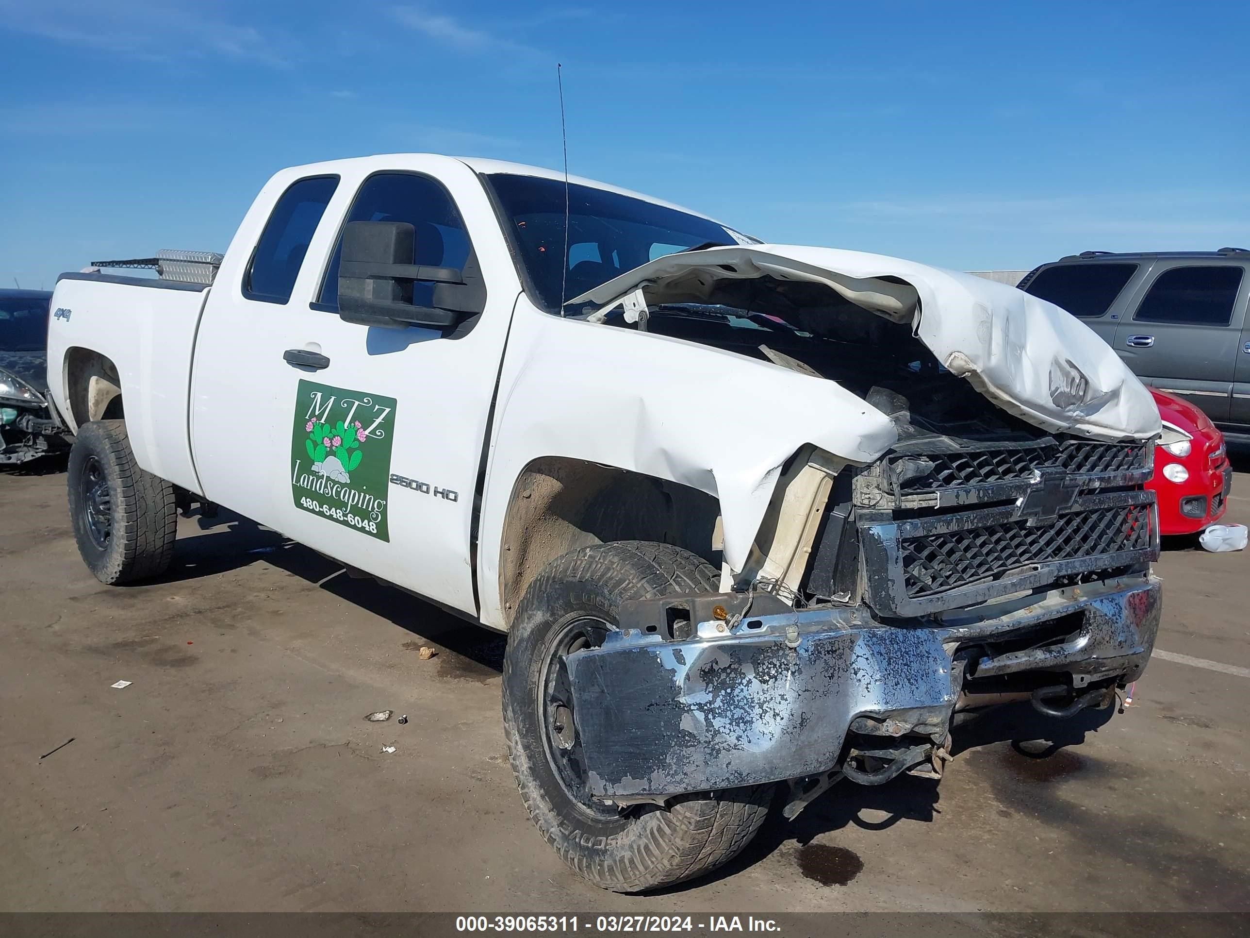 CHEVROLET SILVERADO 2011 1gc2kvcg3bz252221