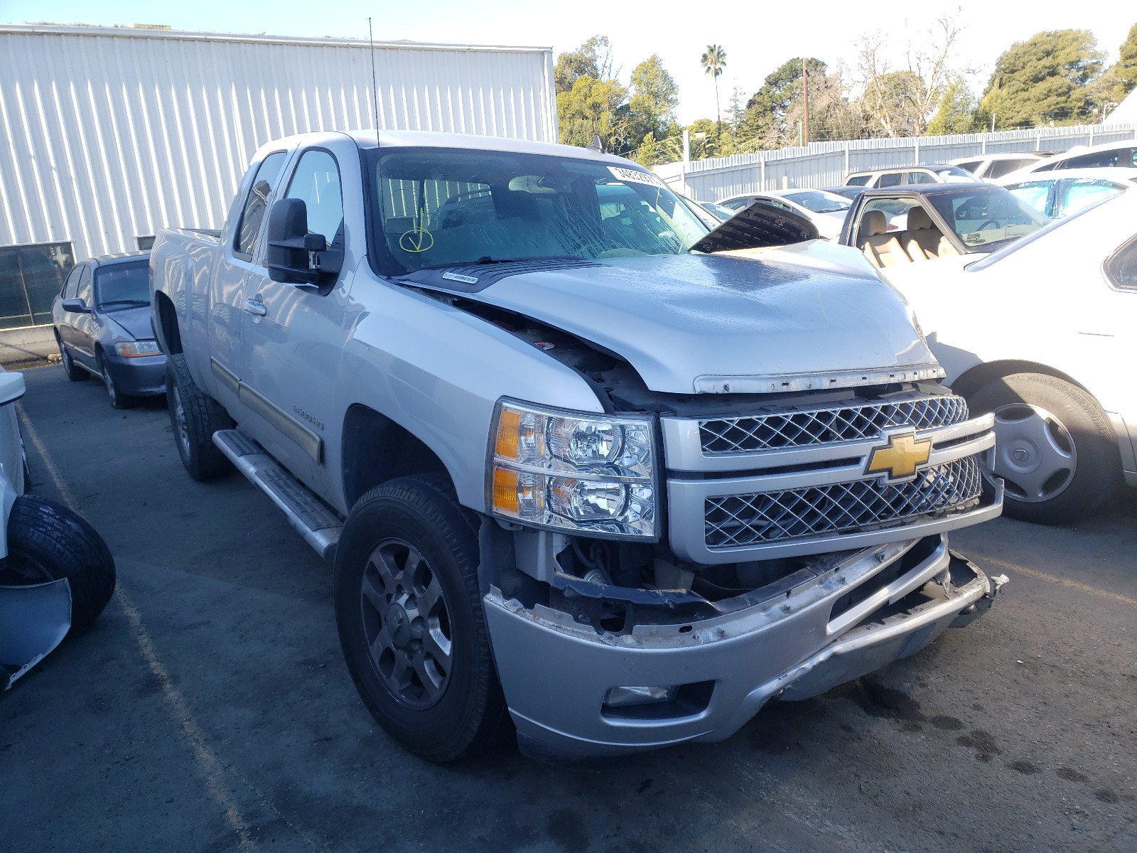 CHEVROLET SILVERADO 2013 1gc2kye86dz240168