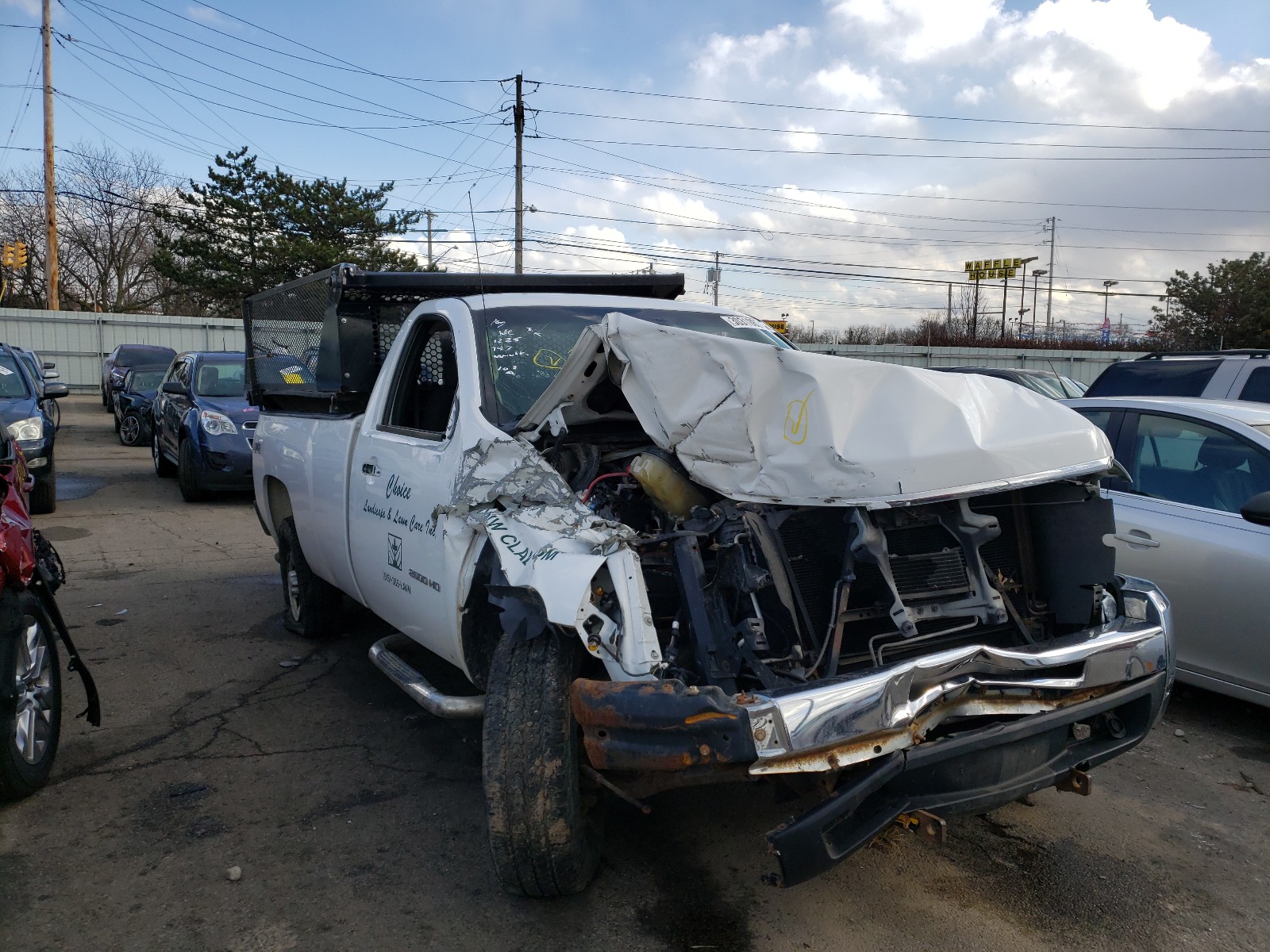 CHEVROLET SILVERADO 2010 1gc3kvbg9af135345