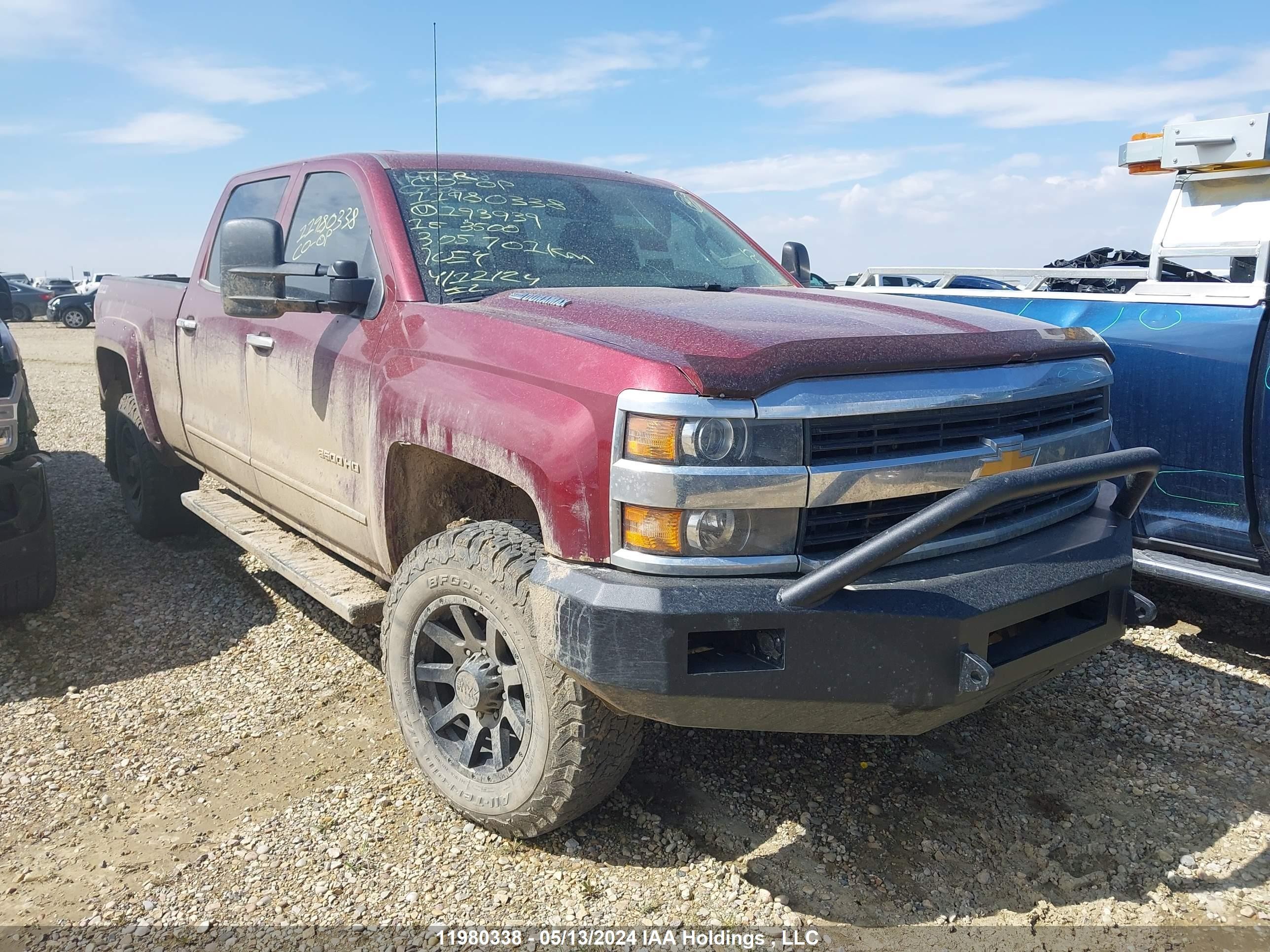 CHEVROLET SILVERADO 2015 1gc4k0c81ff193939