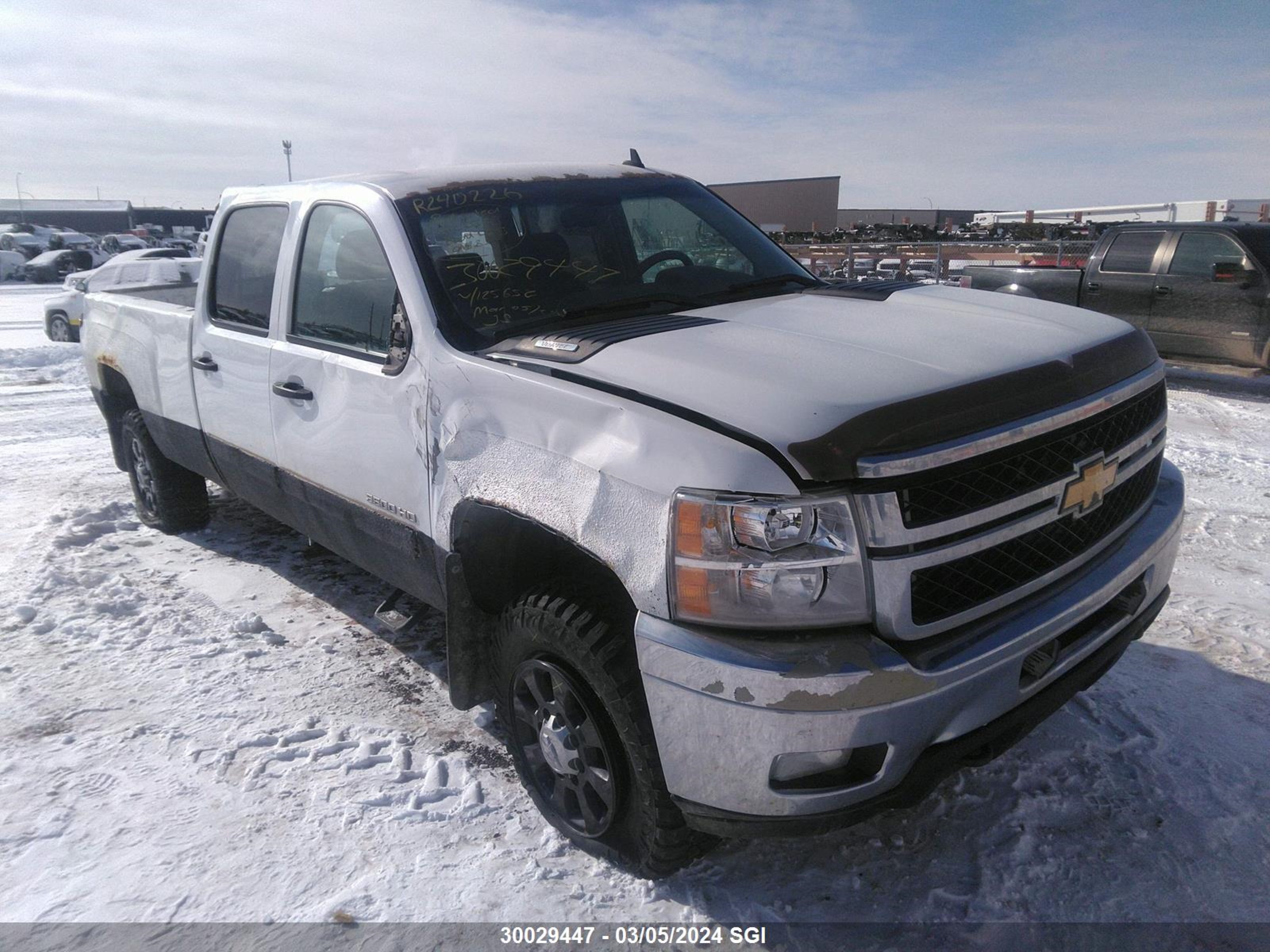 CHEVROLET SILVERADO 2012 1gc4k0cg0cf125652