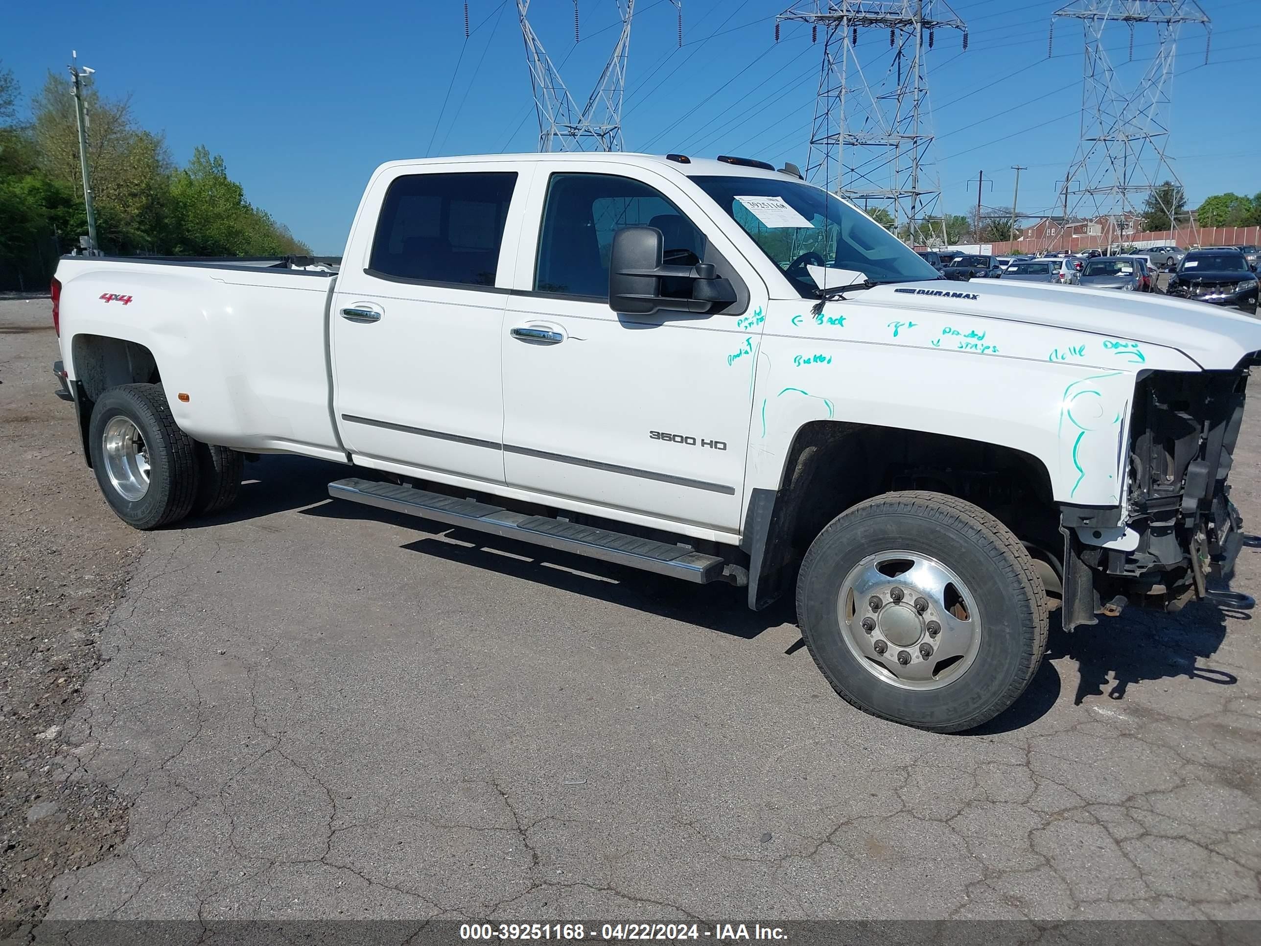 CHEVROLET SILVERADO 2015 1gc4k0e89ff124218