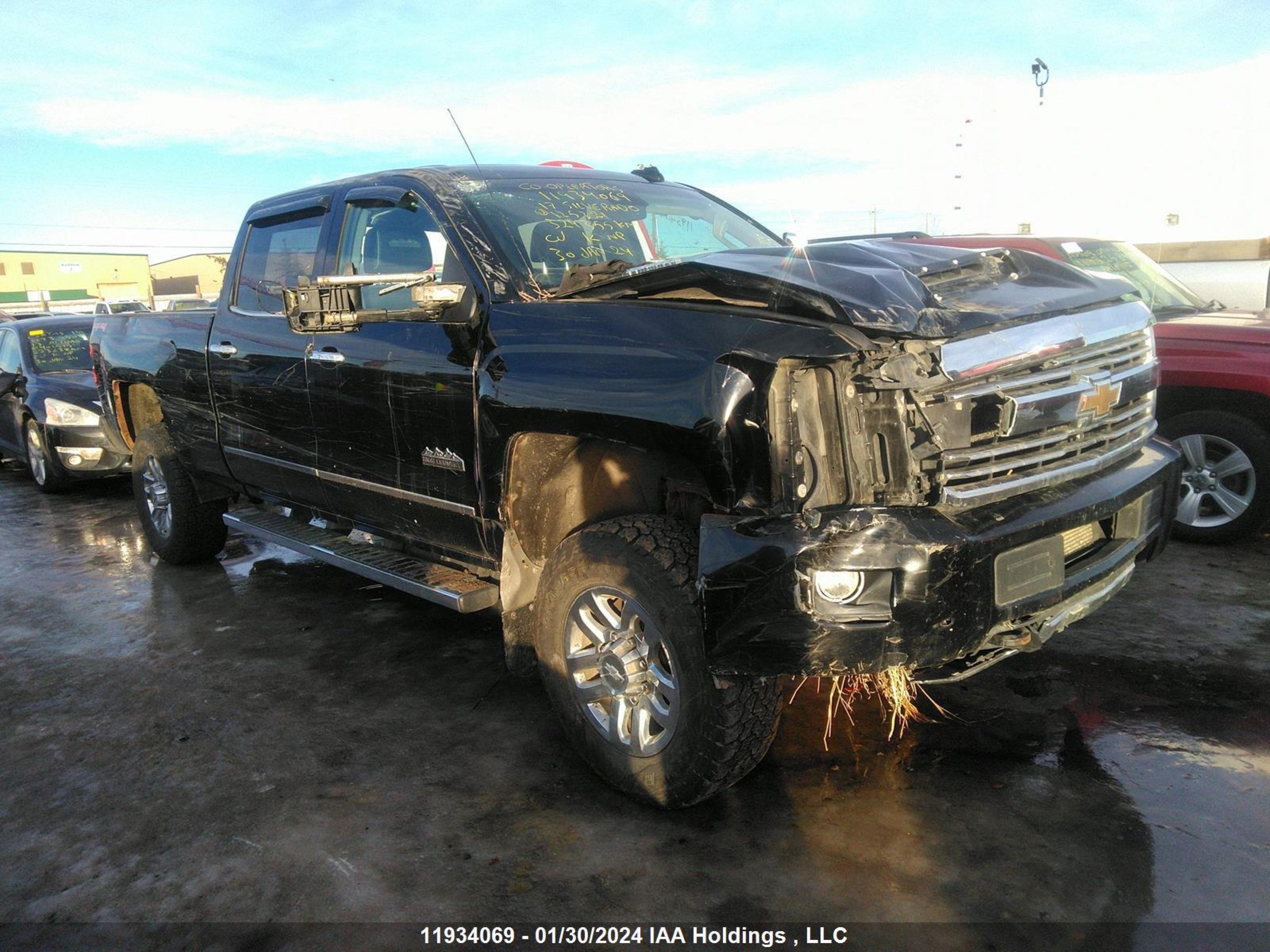 CHEVROLET SILVERADO 2017 1gc4k1ey6hf125321