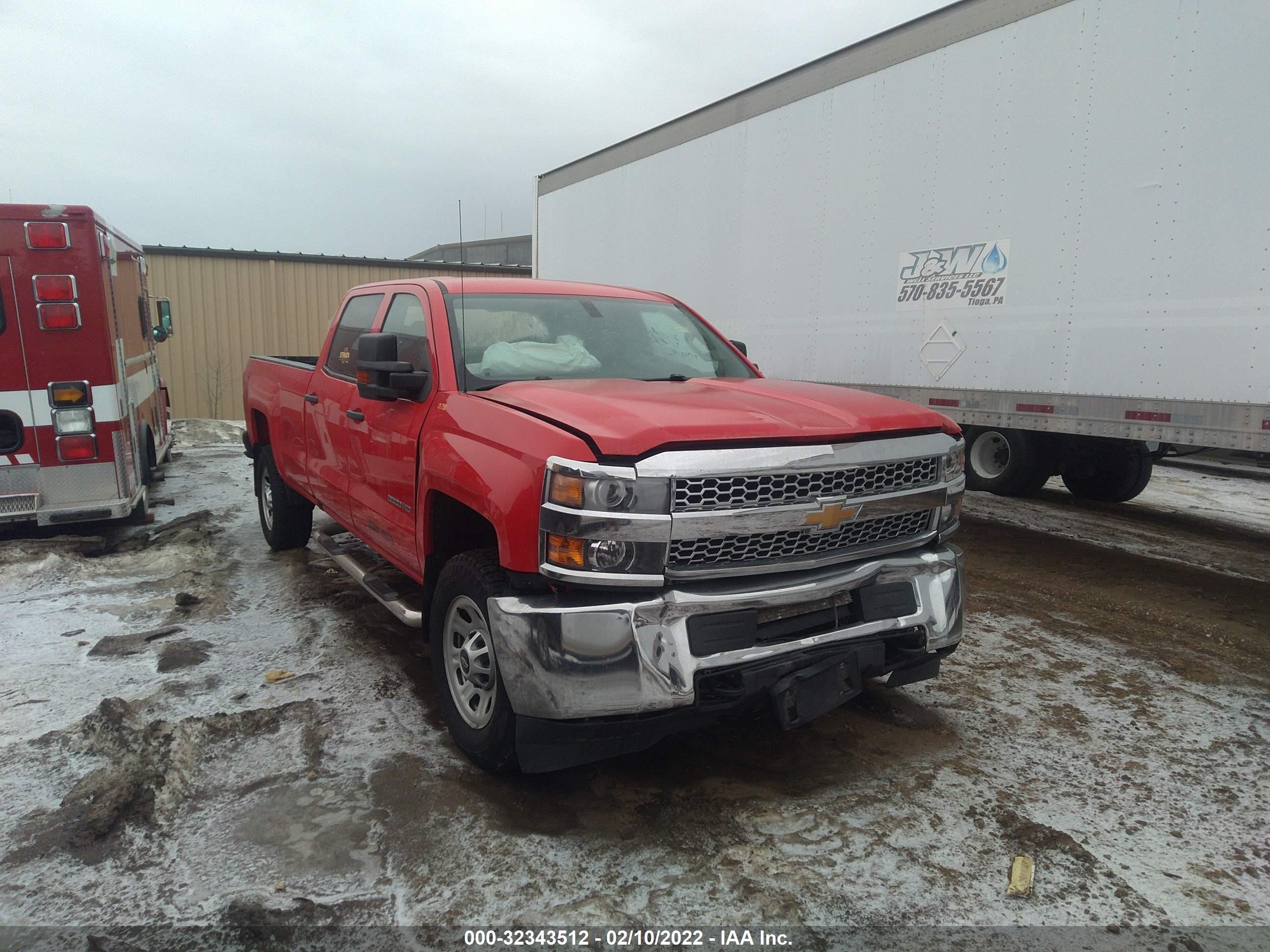 CHEVROLET SILVERADO 2019 1gc4kvcg8kf144171