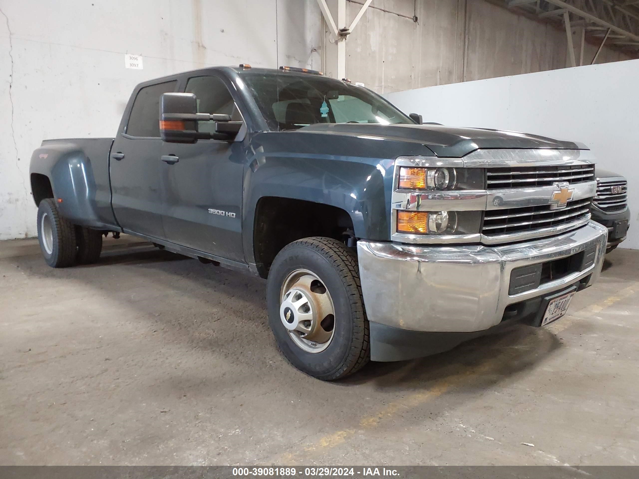 CHEVROLET SILVERADO 2017 1gc4kycg8hf219929