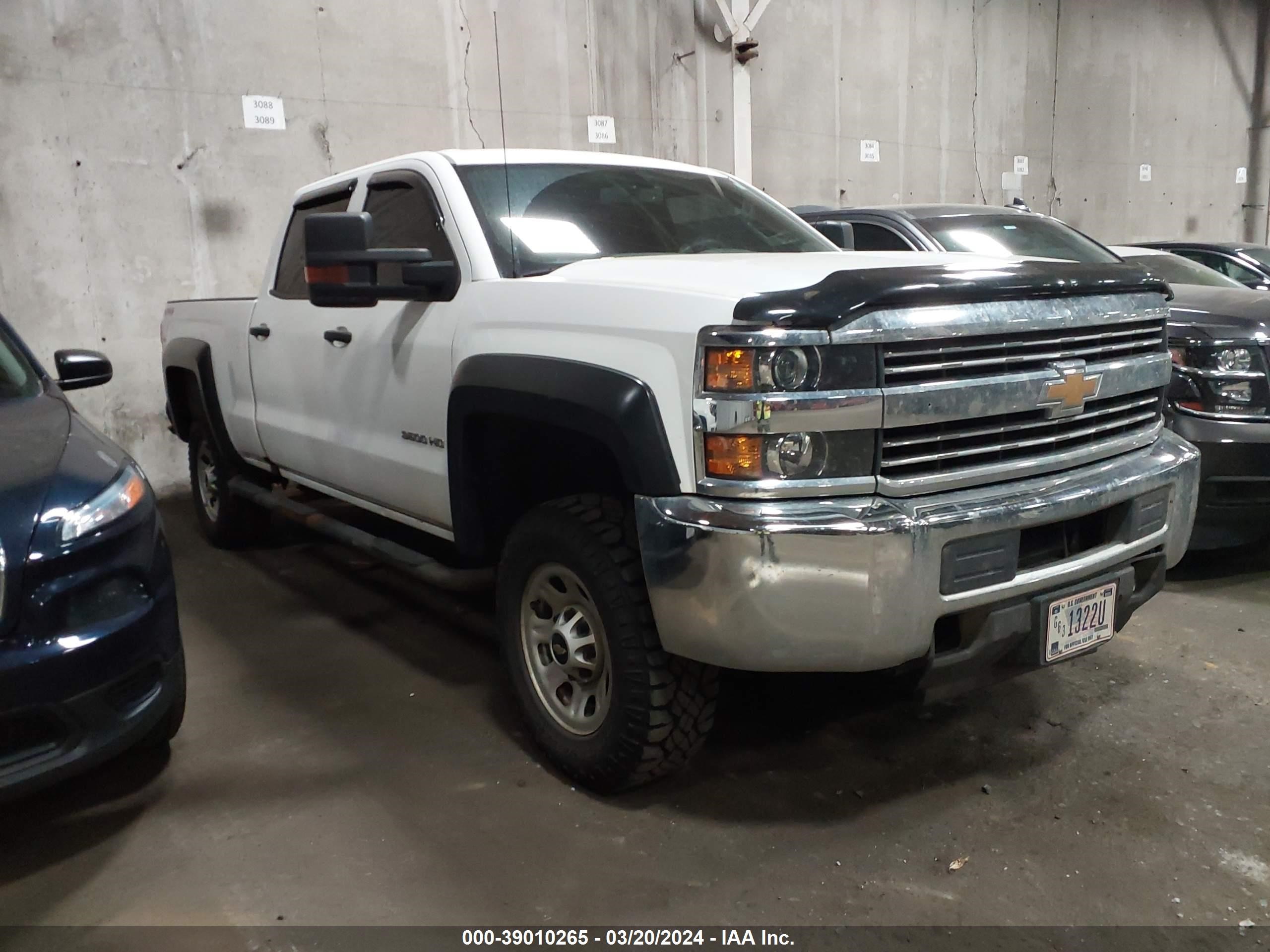 CHEVROLET SILVERADO 2017 1gc4kycgxhf187274