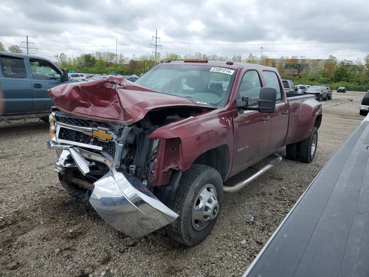 CHEVROLET SILVERADO 2013 1gc4kzcg1df242145