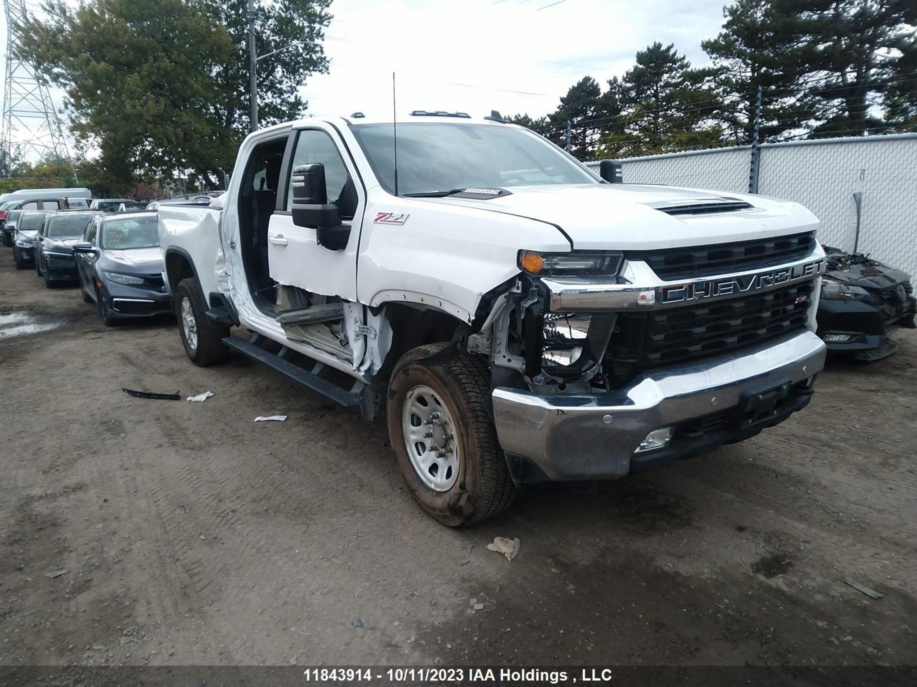 CHEVROLET SILVERADO 2021 1gc4yney8mf141357