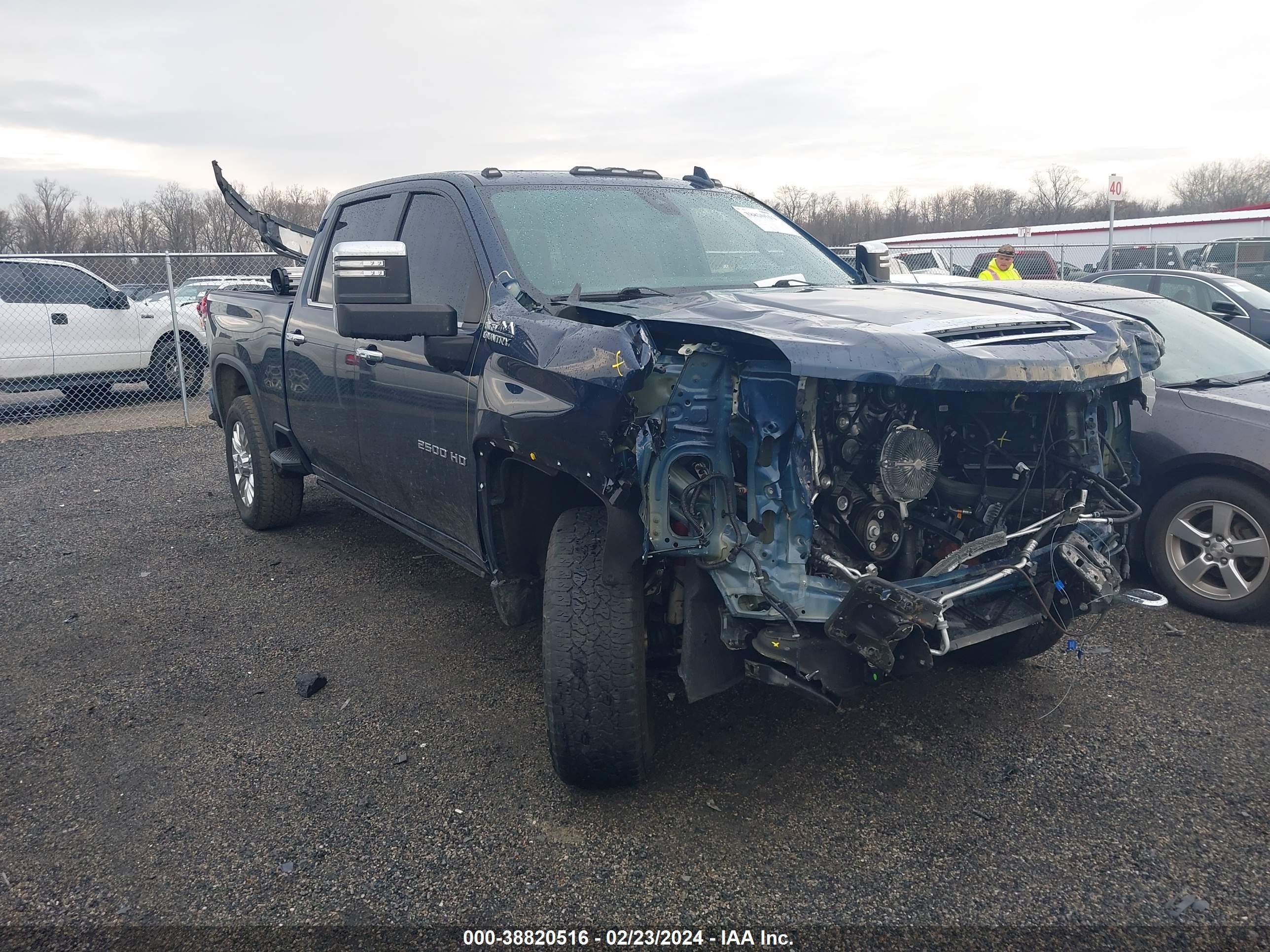 CHEVROLET SILVERADO 2020 1gc4yrey8lf339393