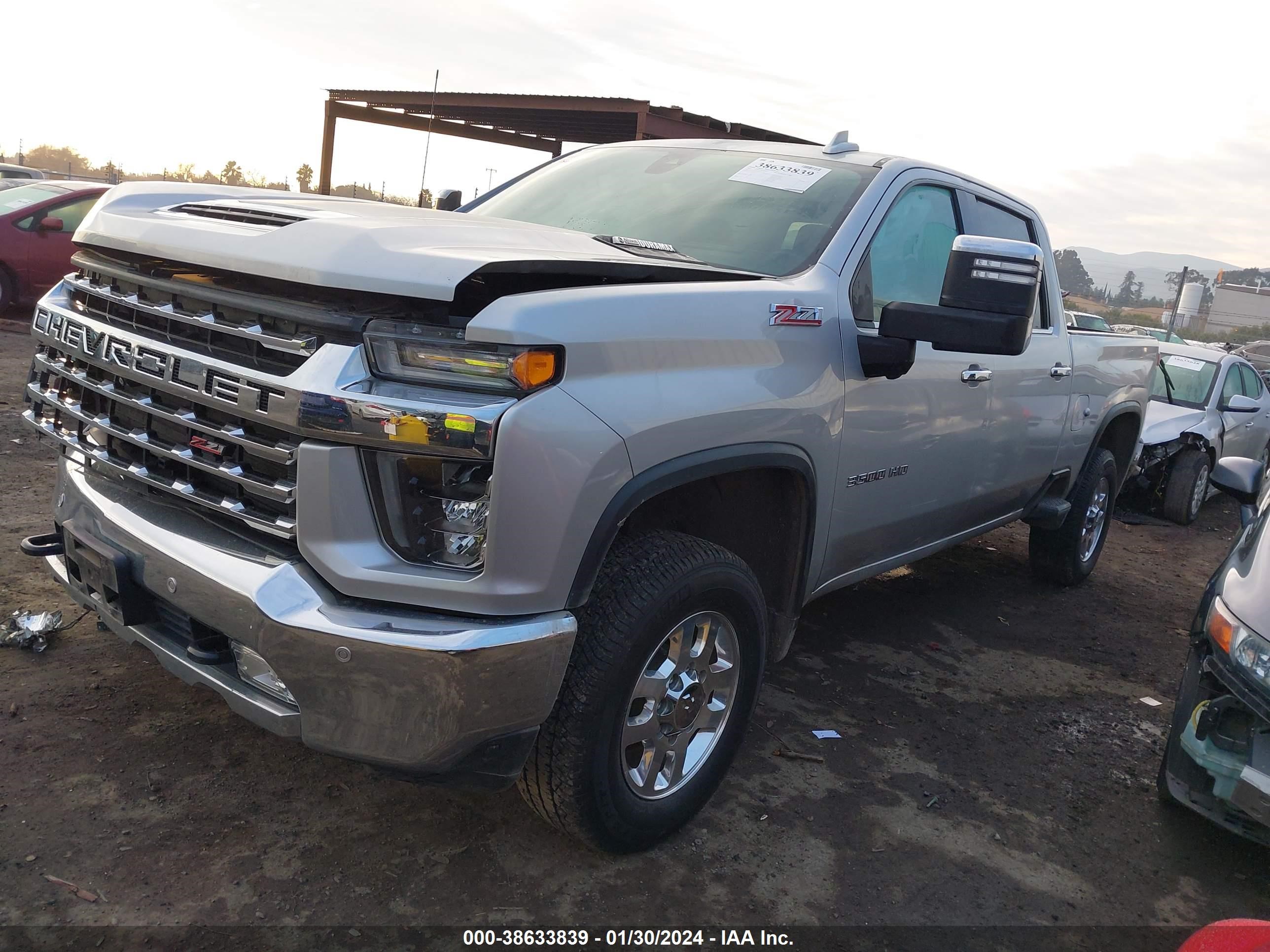 CHEVROLET SILVERADO 2020 1gc4yuey2lf122151