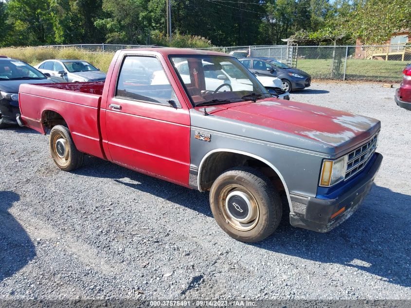 CHEVROLET S-10 PICKUP 1985 1gcbs14e7f2266546