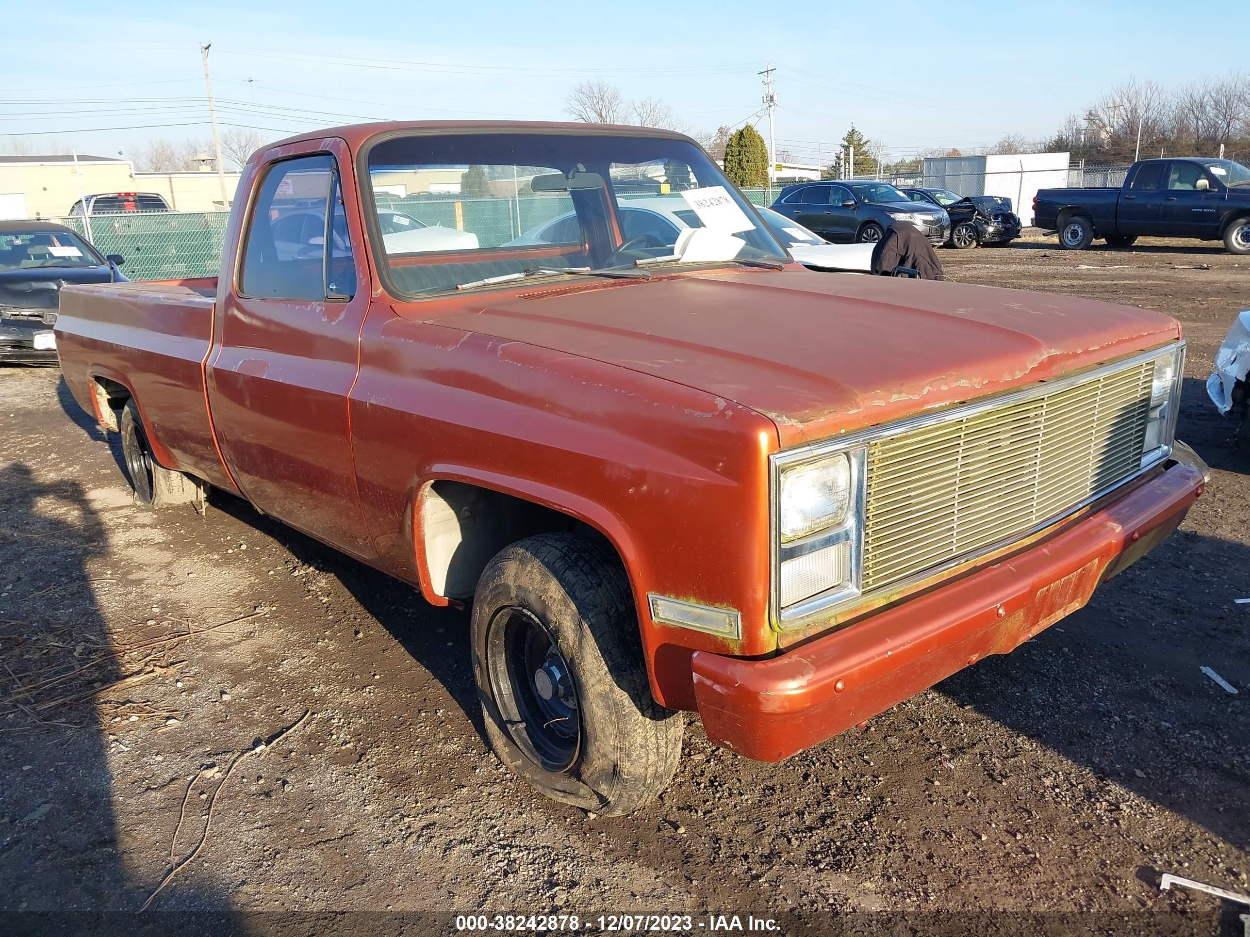 CHEVROLET C-10 1984 1gccc14d4ef368547