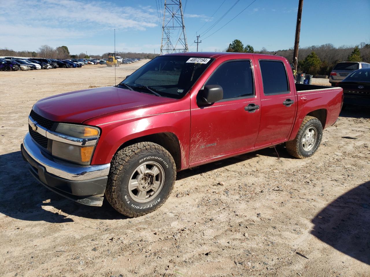 CHEVROLET COLORADO 2005 1gccs138458247478