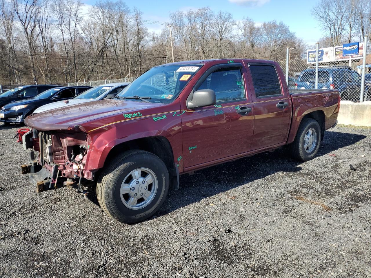 CHEVROLET COLORADO 2007 1gccs139878167564