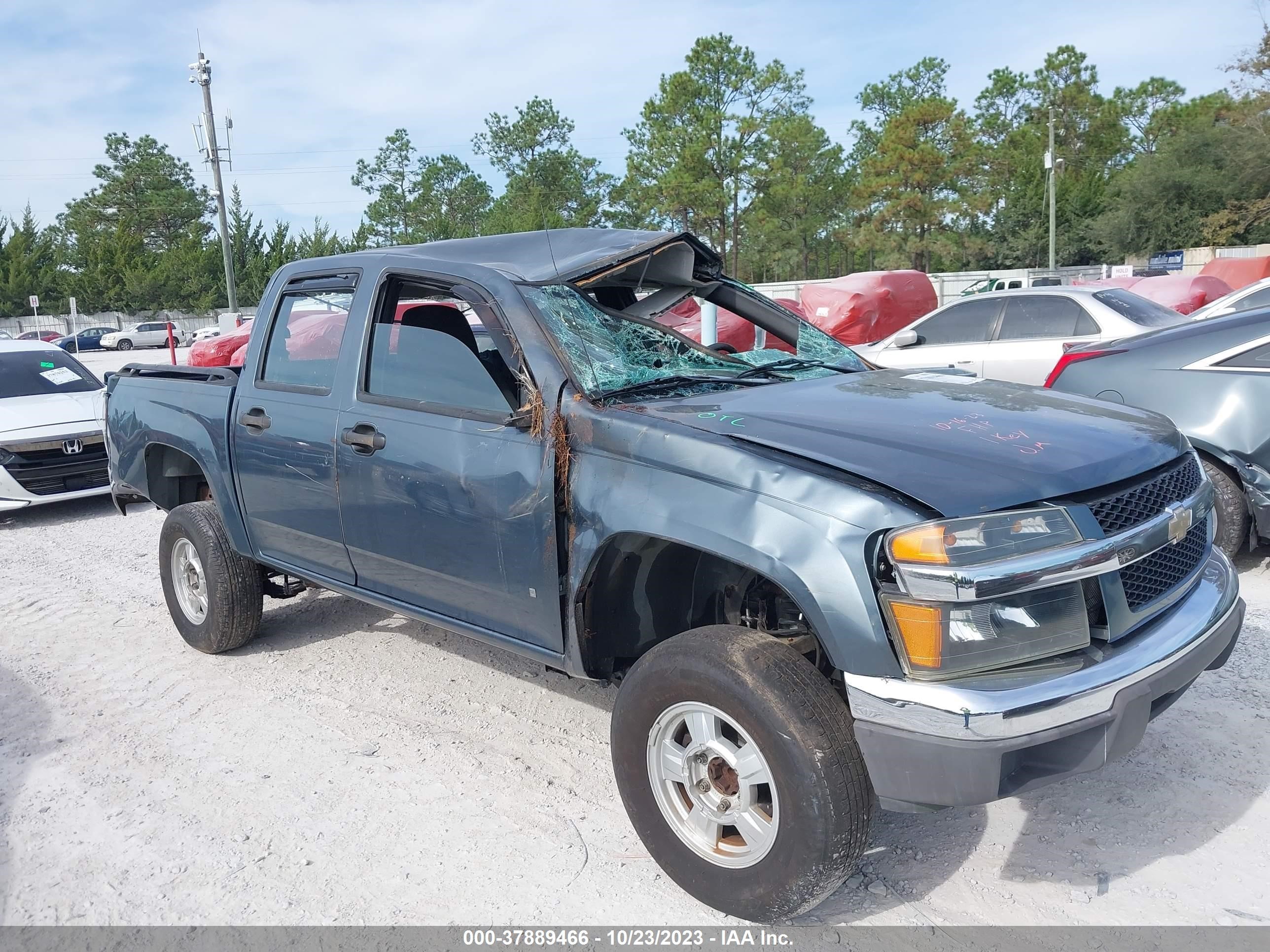 CHEVROLET COLORADO 2007 1gccs13ex78102132