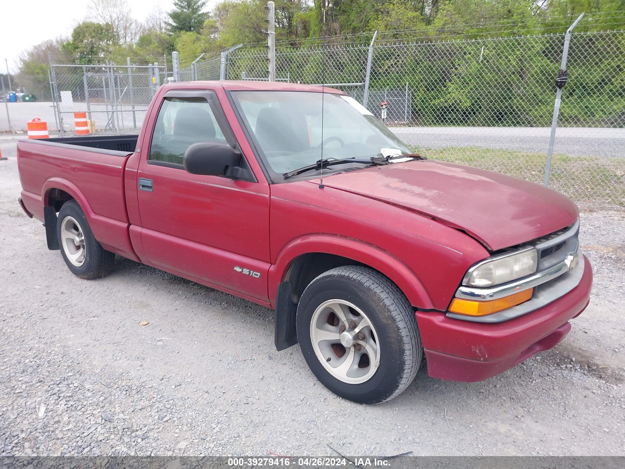 CHEVROLET S-10 PICKUP 1999 1gccs1440xk201549