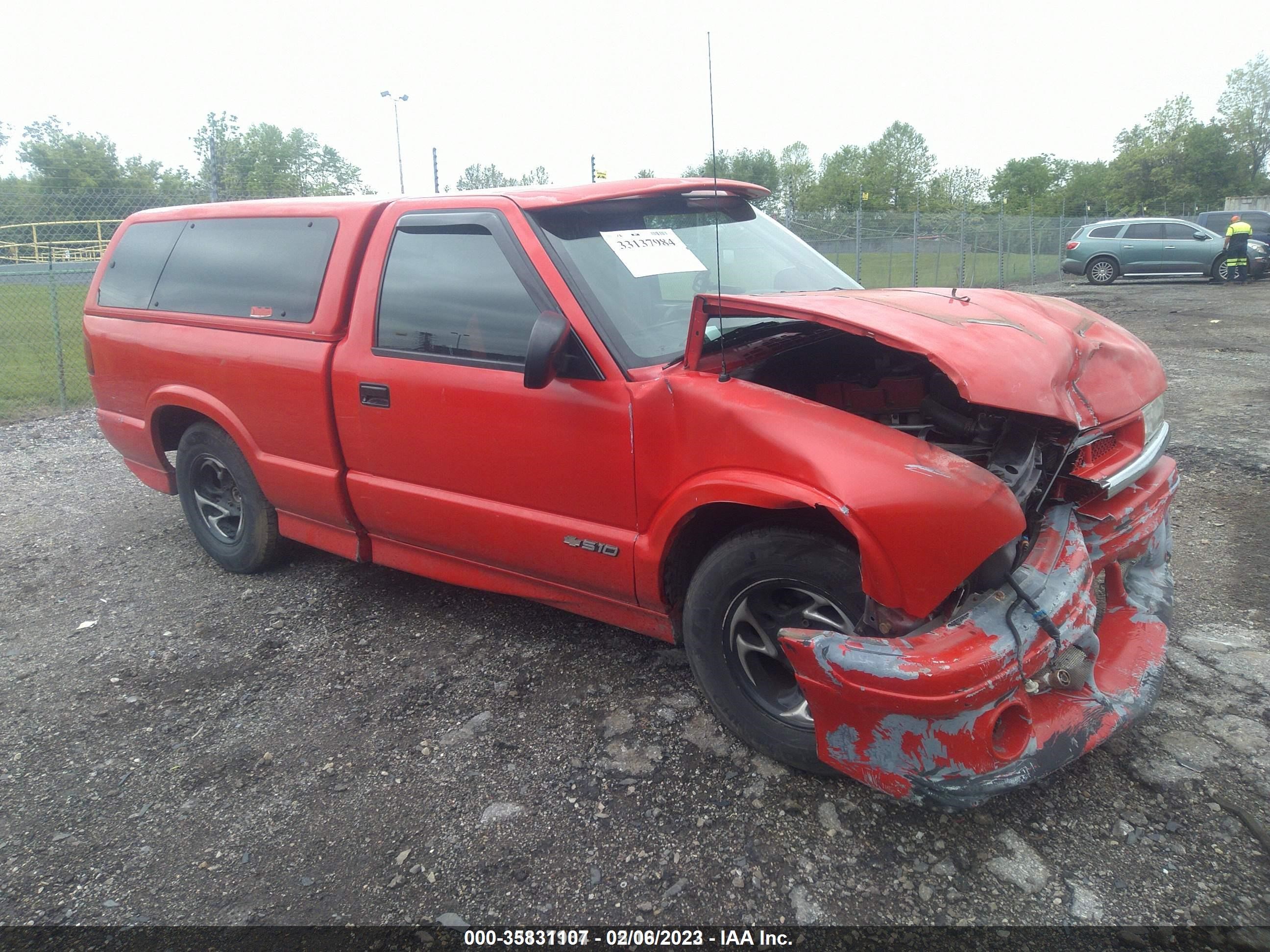 CHEVROLET S-10 PICKUP 1995 1gccs1444sk259186