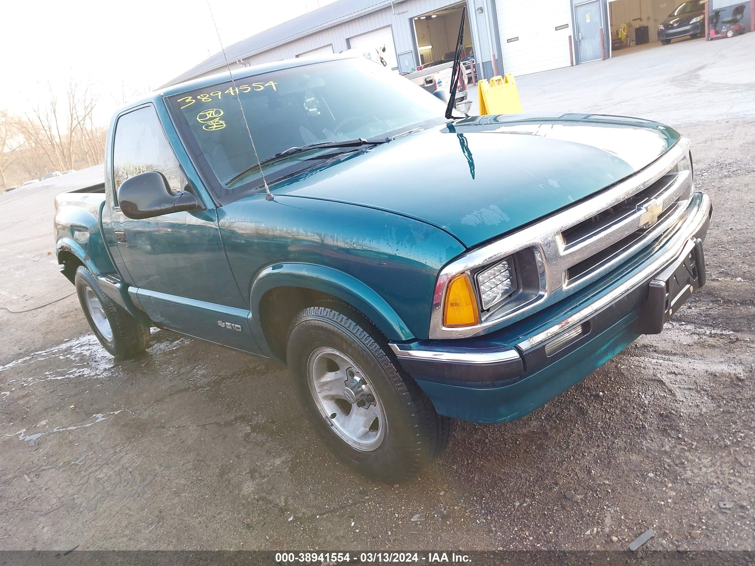 CHEVROLET S-10 PICKUP 1997 1gccs144xv8109438