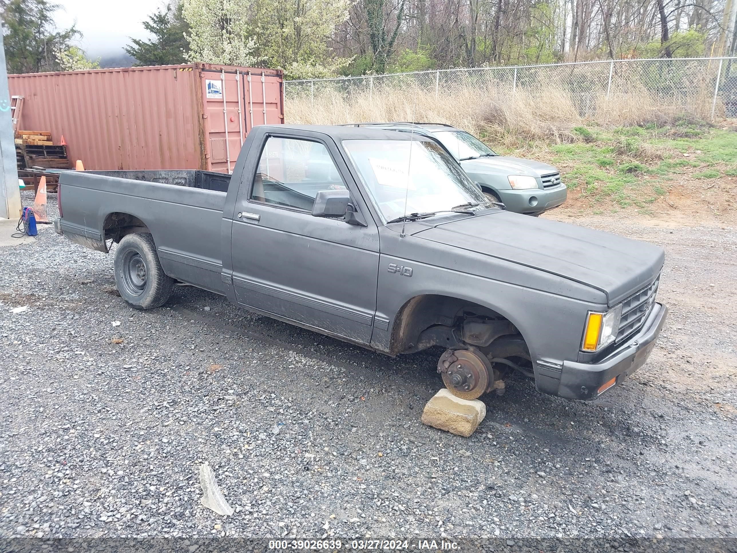 CHEVROLET S-10 PICKUP 1984 1gccs14b9e2181247