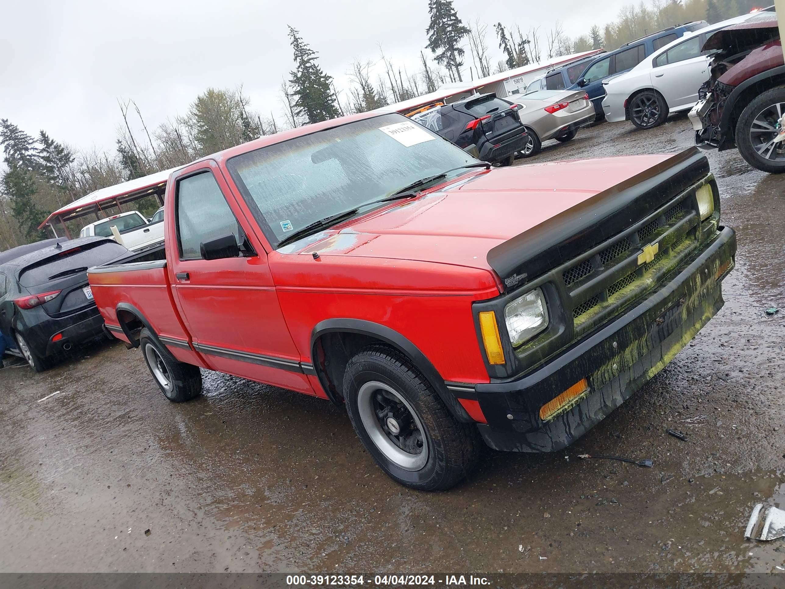 CHEVROLET S-10 PICKUP 1991 1gccs14e7m8126155