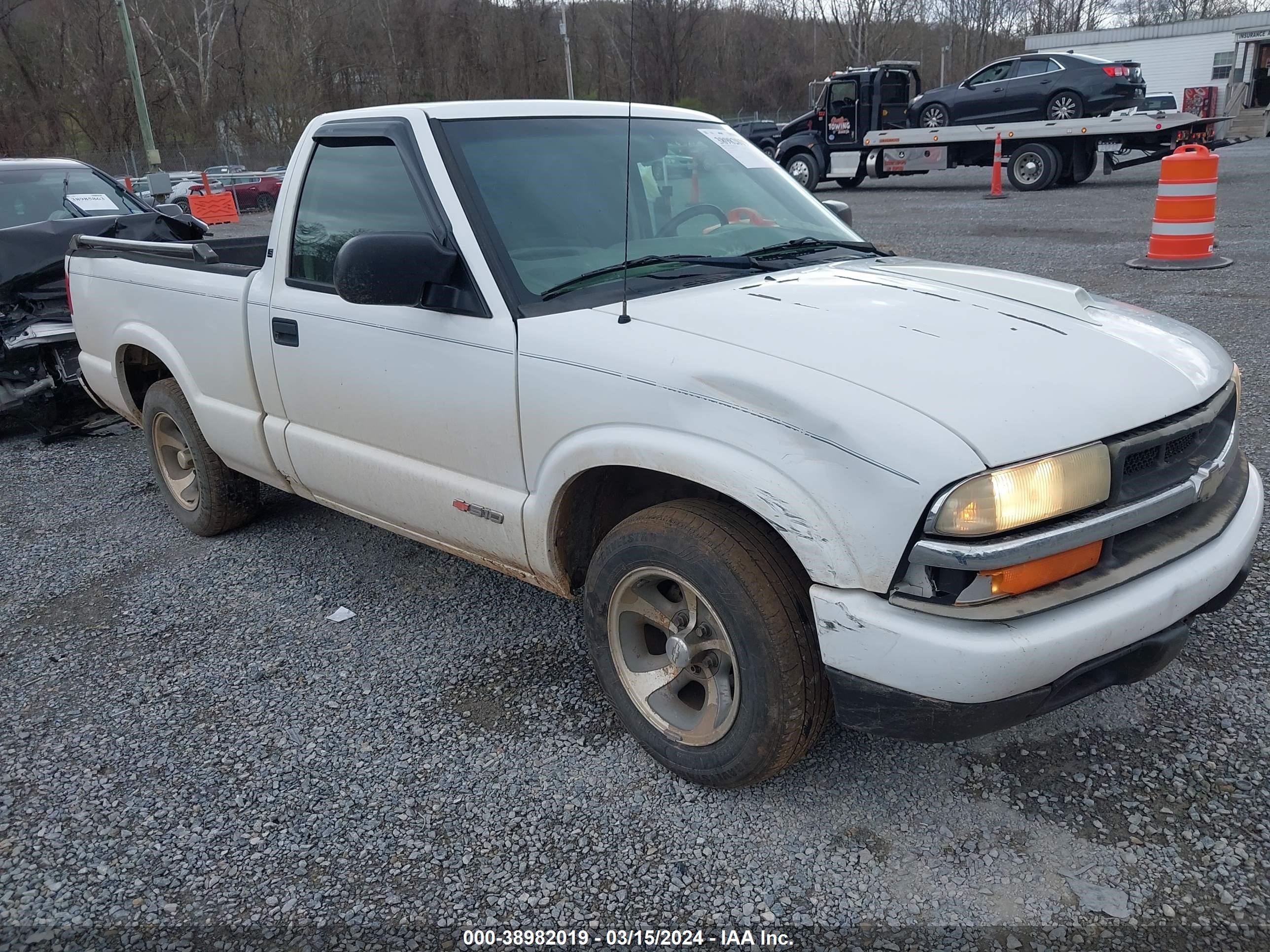 CHEVROLET S-10 PICKUP 2003 1gccs14h538249896