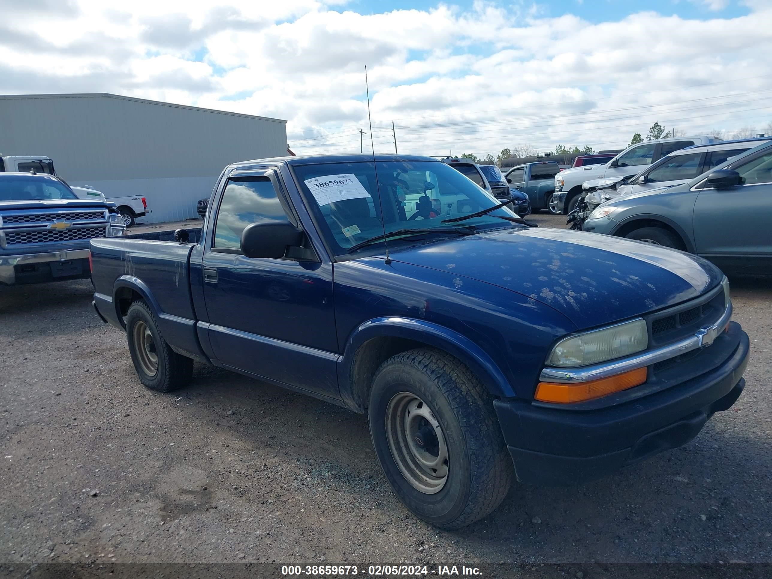 CHEVROLET S-10 PICKUP 2003 1gccs14h738128089