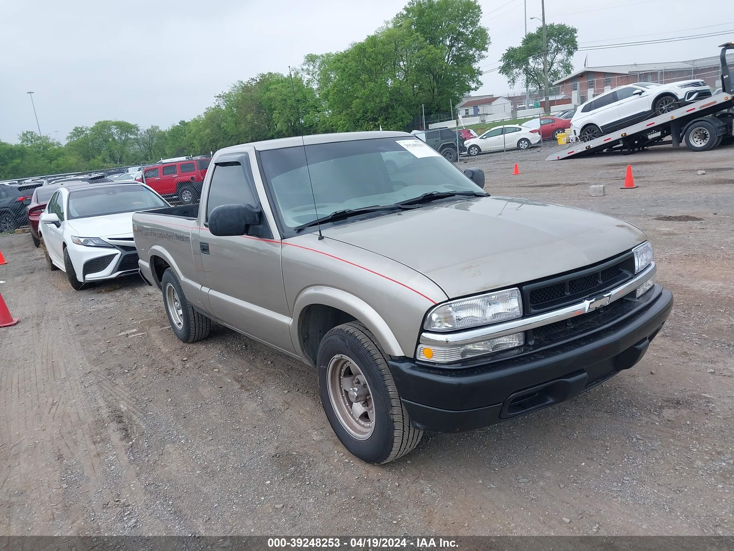 CHEVROLET S-10 PICKUP 2003 1gccs14h738260365