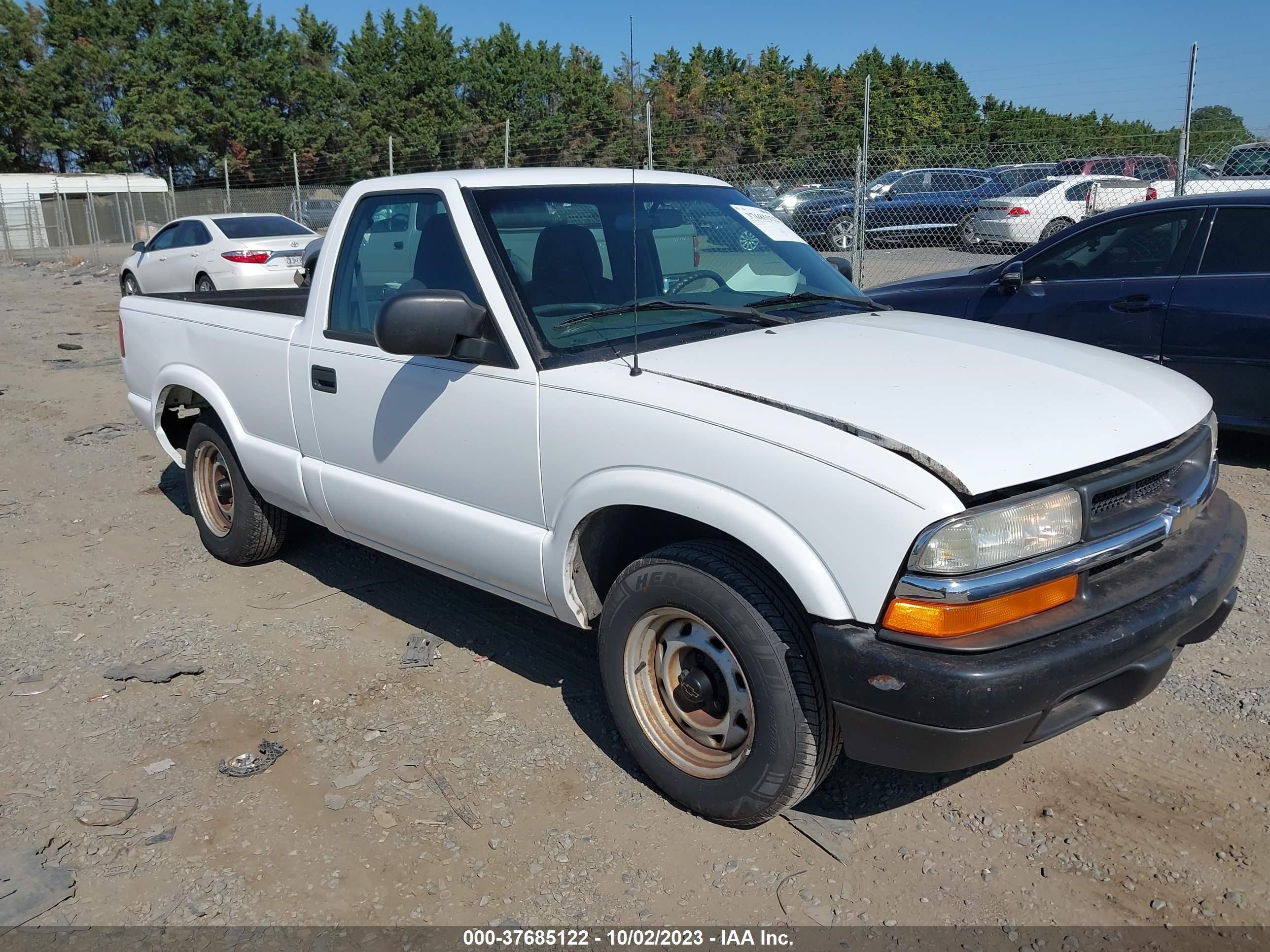 CHEVROLET S-10 PICKUP 2003 1gccs14h738286335