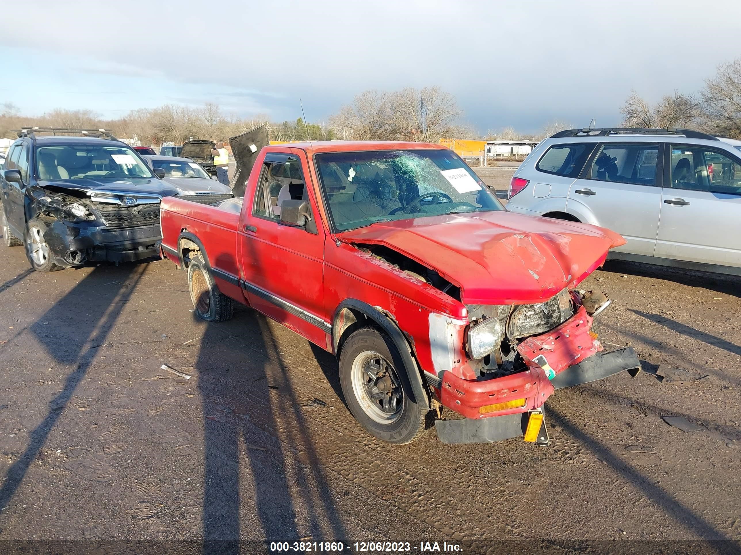 CHEVROLET S-10 PICKUP 1993 1gccs14r5p0185596