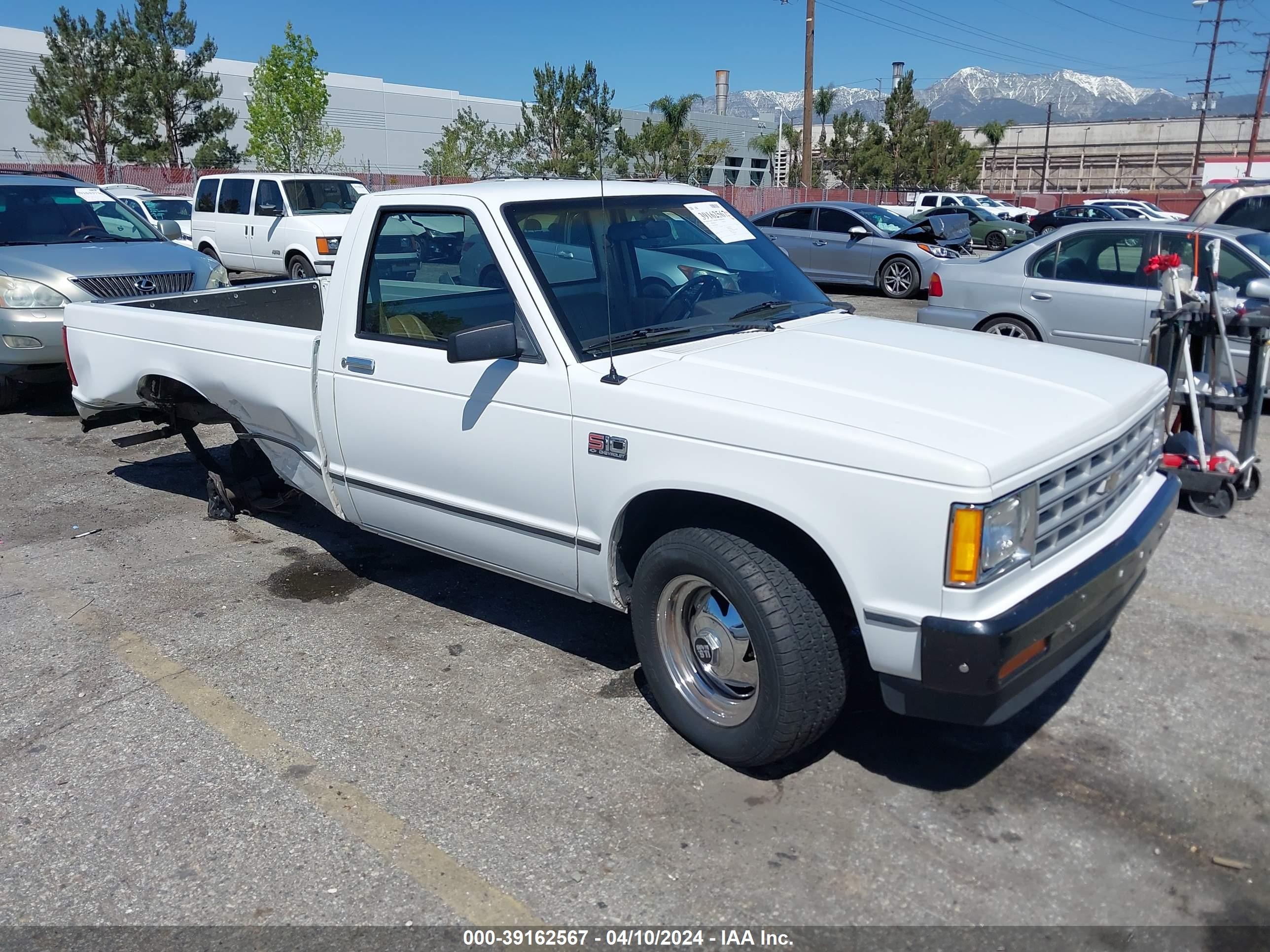 CHEVROLET S-10 PICKUP 1987 1gccs14r6h8198084