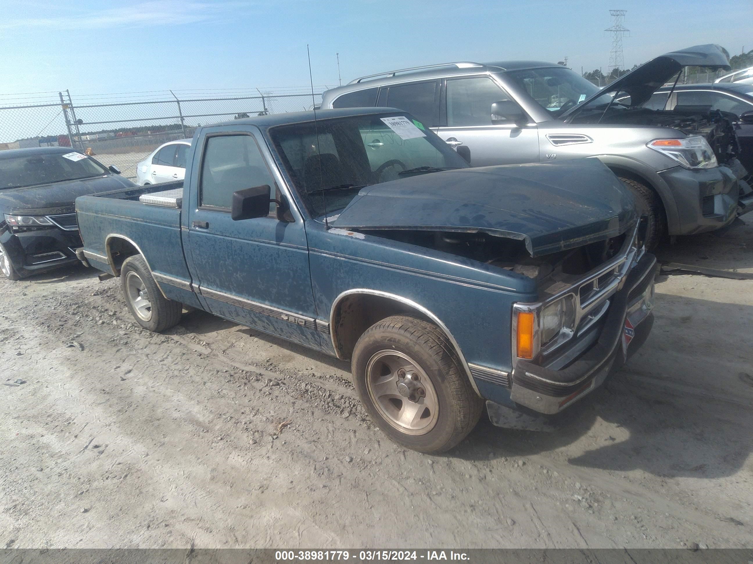 CHEVROLET S-10 PICKUP 1993 1gccs14r9p8181827