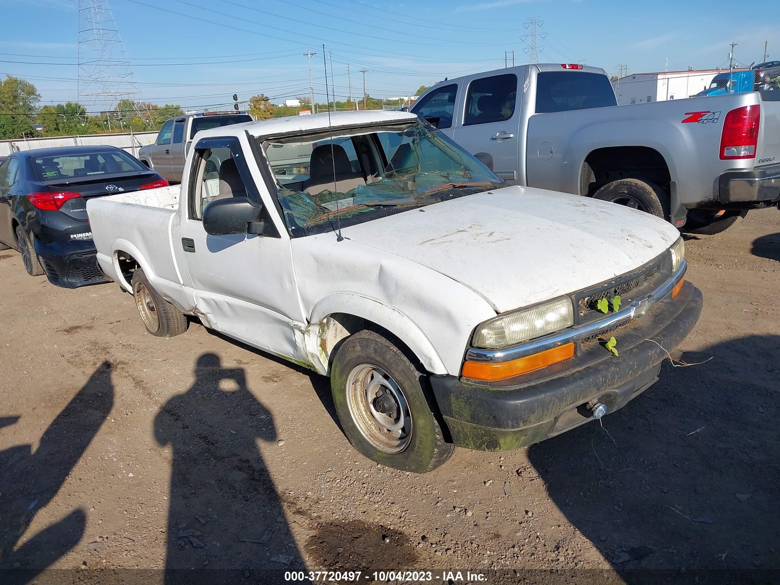 CHEVROLET S-10 PICKUP 2003 1gccs14x038275362