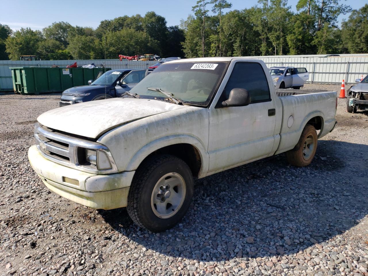 CHEVROLET S-10 PICKUP 1996 1gccs14x2tk186864