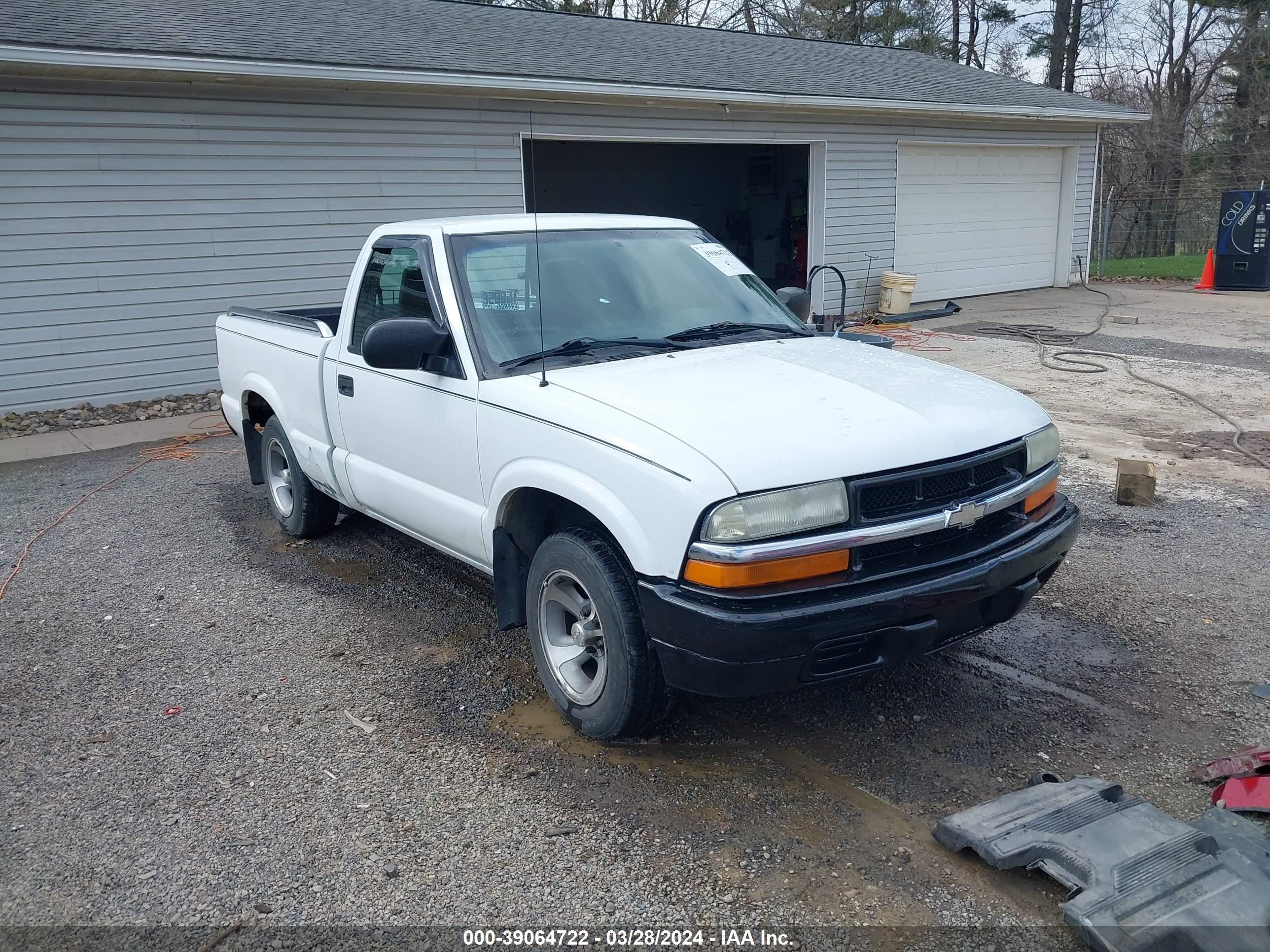 CHEVROLET S-10 PICKUP 2003 1gccs14x438235107