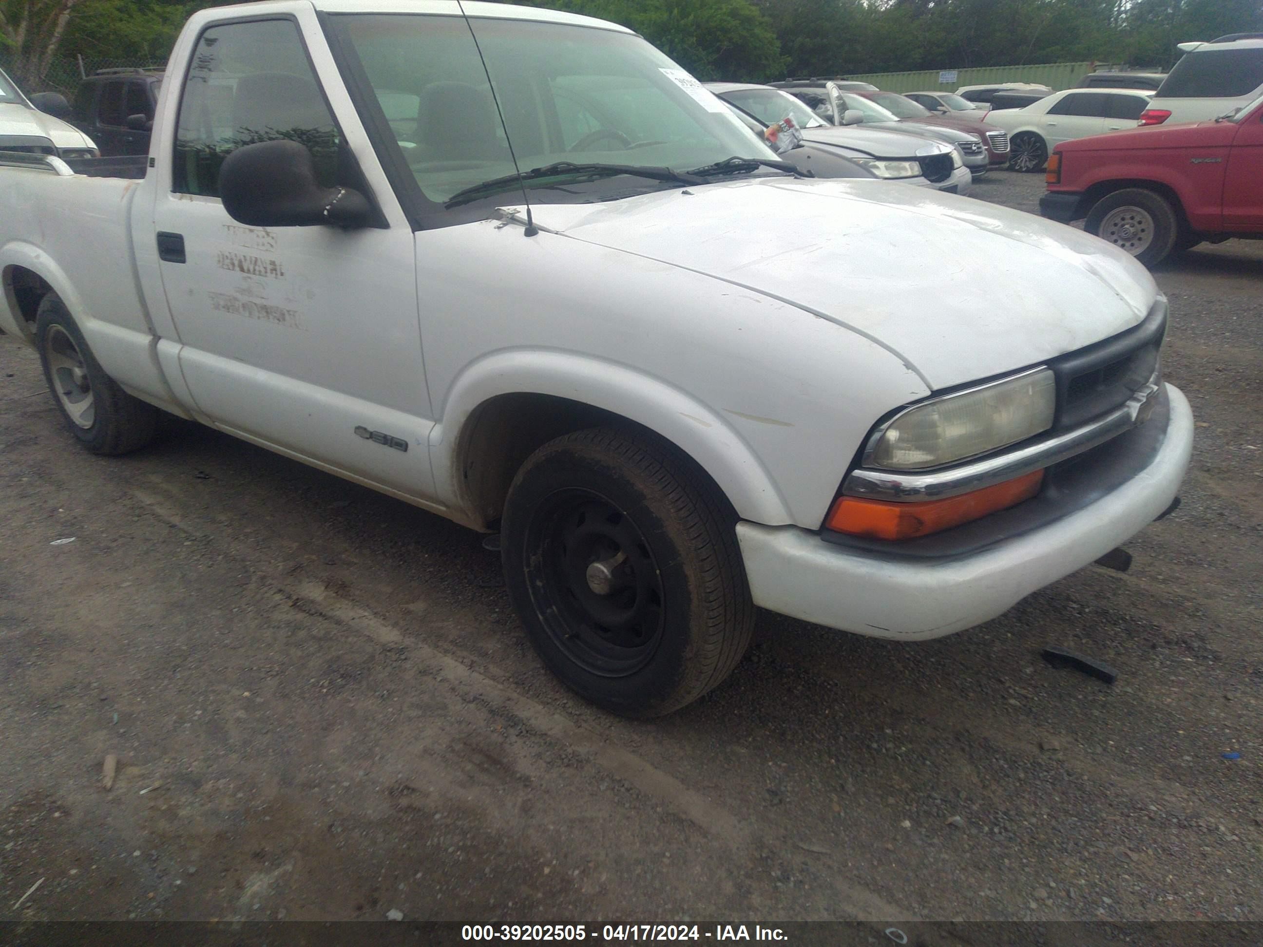 CHEVROLET S-10 PICKUP 2003 1gccs14x638124204