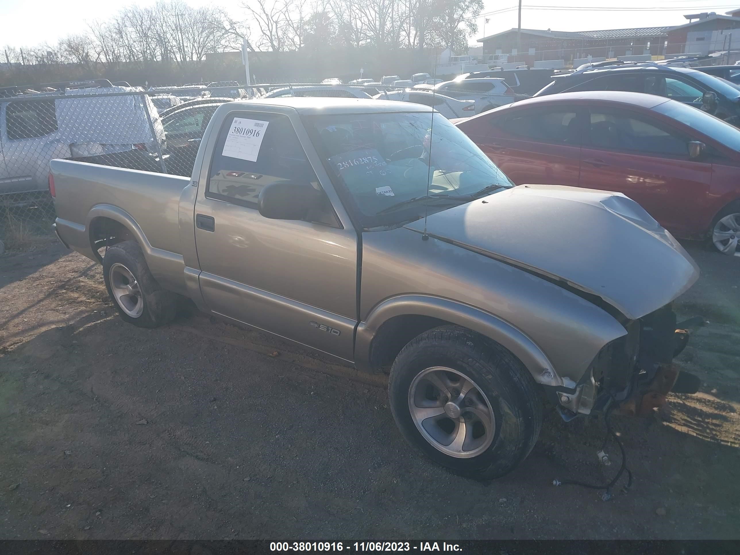 CHEVROLET S-10 PICKUP 1998 1gccs14x6wk253504