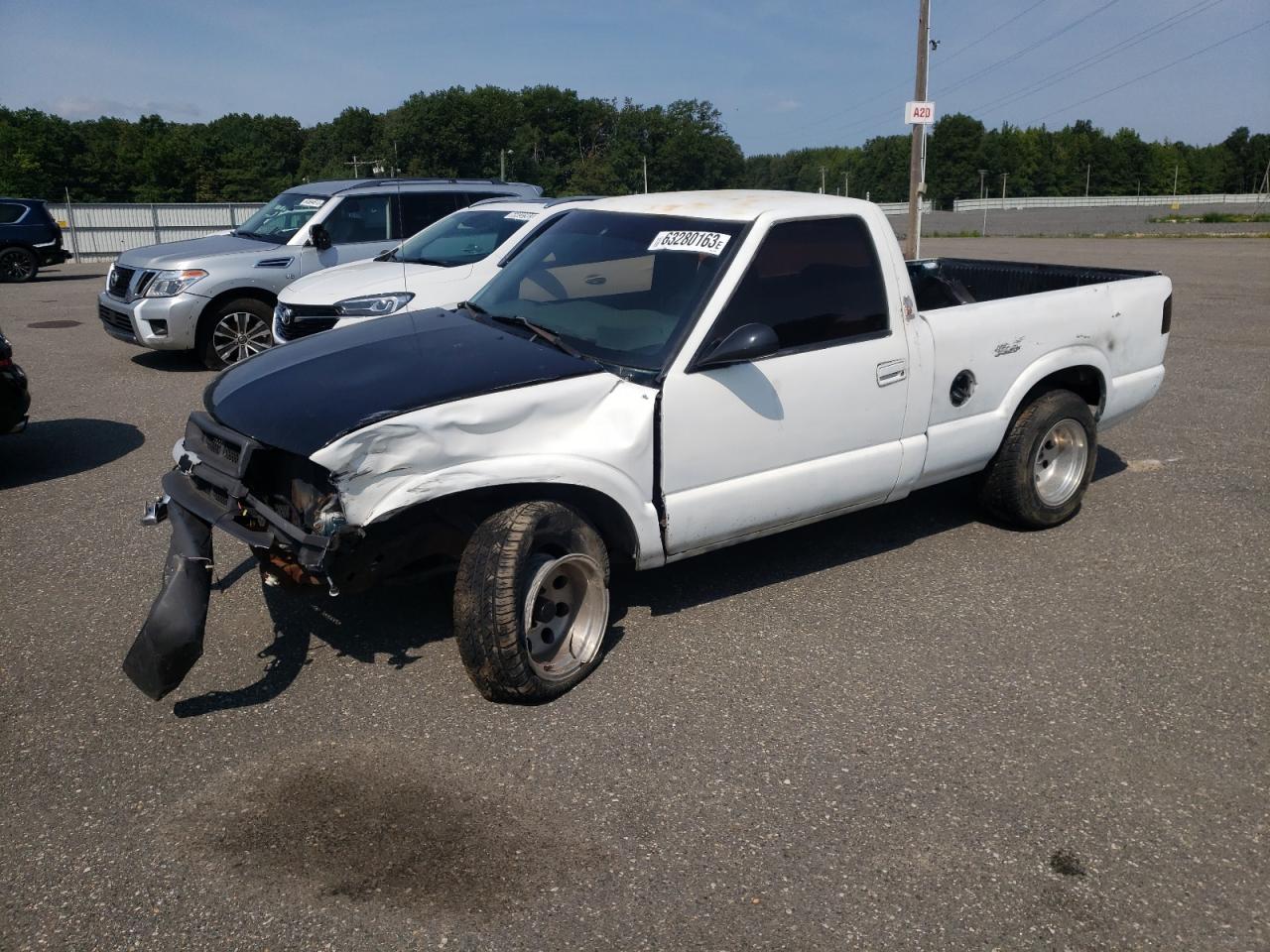 CHEVROLET S-10 PICKUP 1996 1gccs14x7tk221012