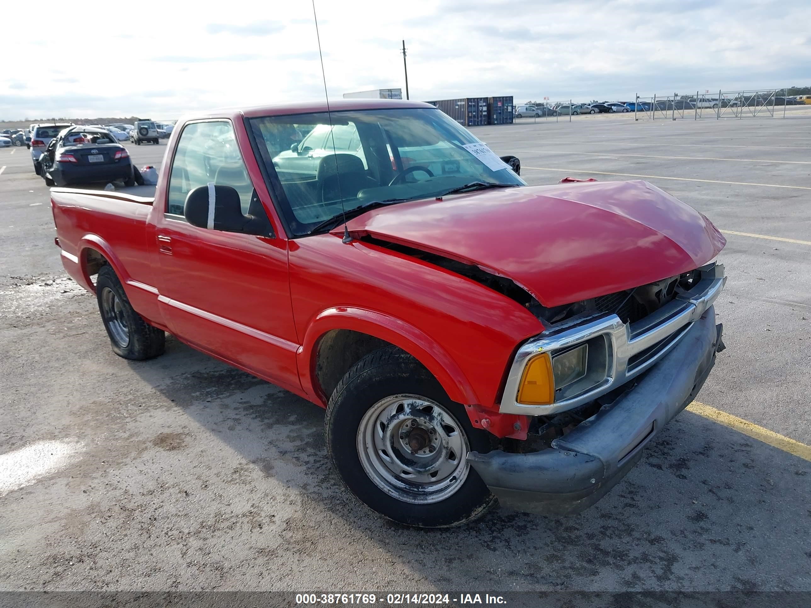 CHEVROLET S-10 PICKUP 1996 1gccs14x8t8180161