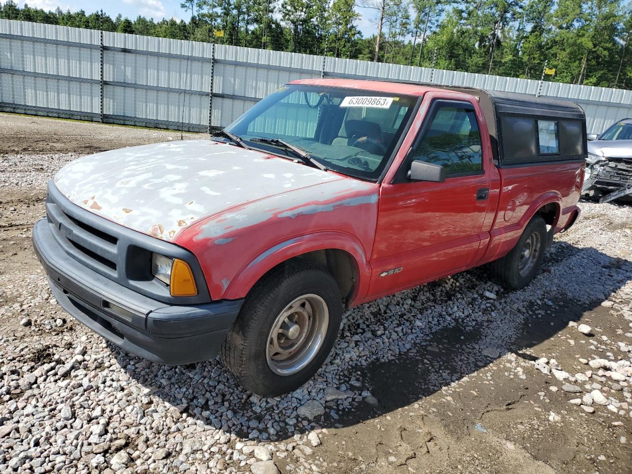 CHEVROLET S-10 PICKUP 1995 1gccs14z1sk109421