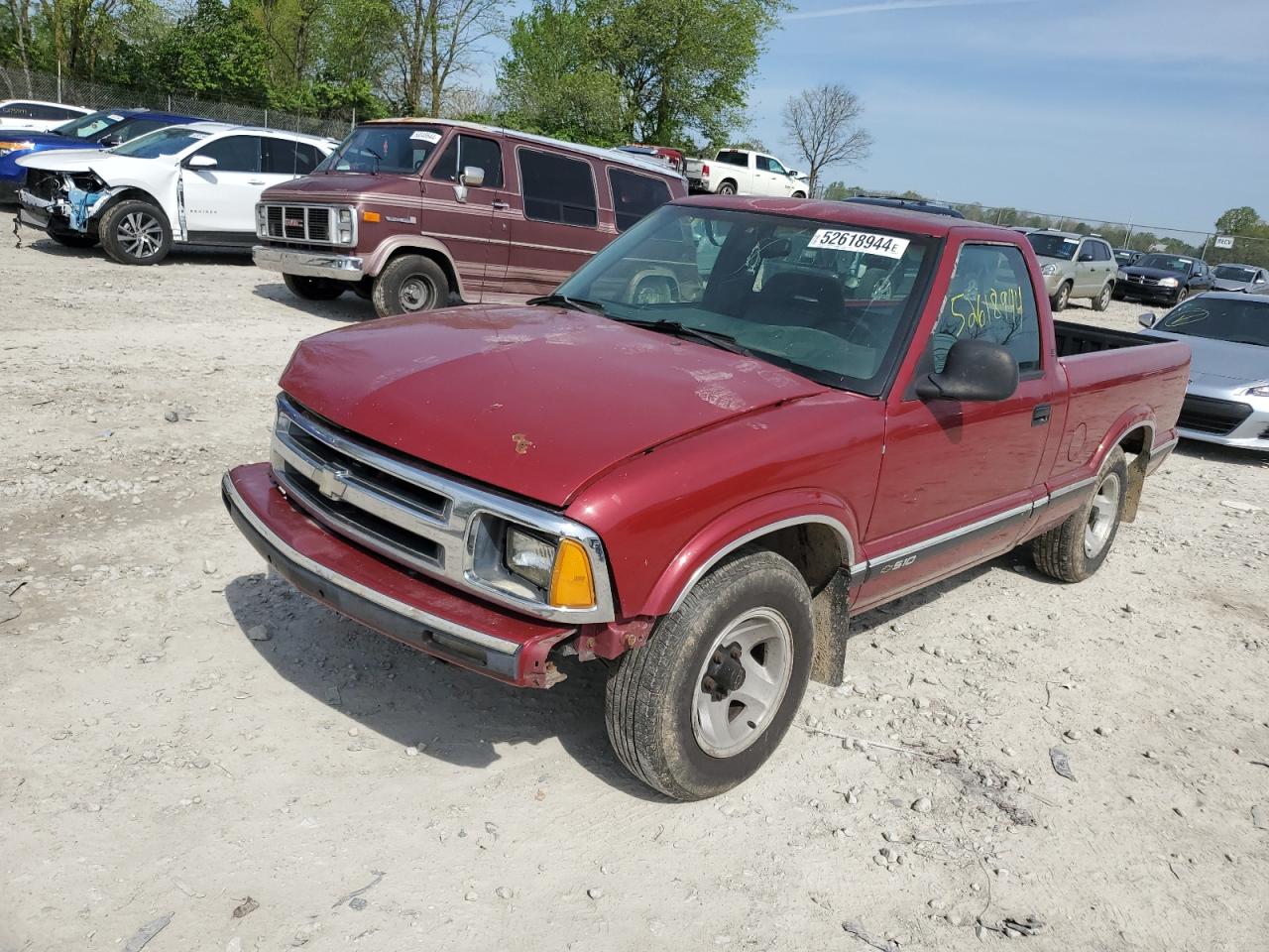 CHEVROLET S-10 PICKUP 1994 1gccs14z8rk173854