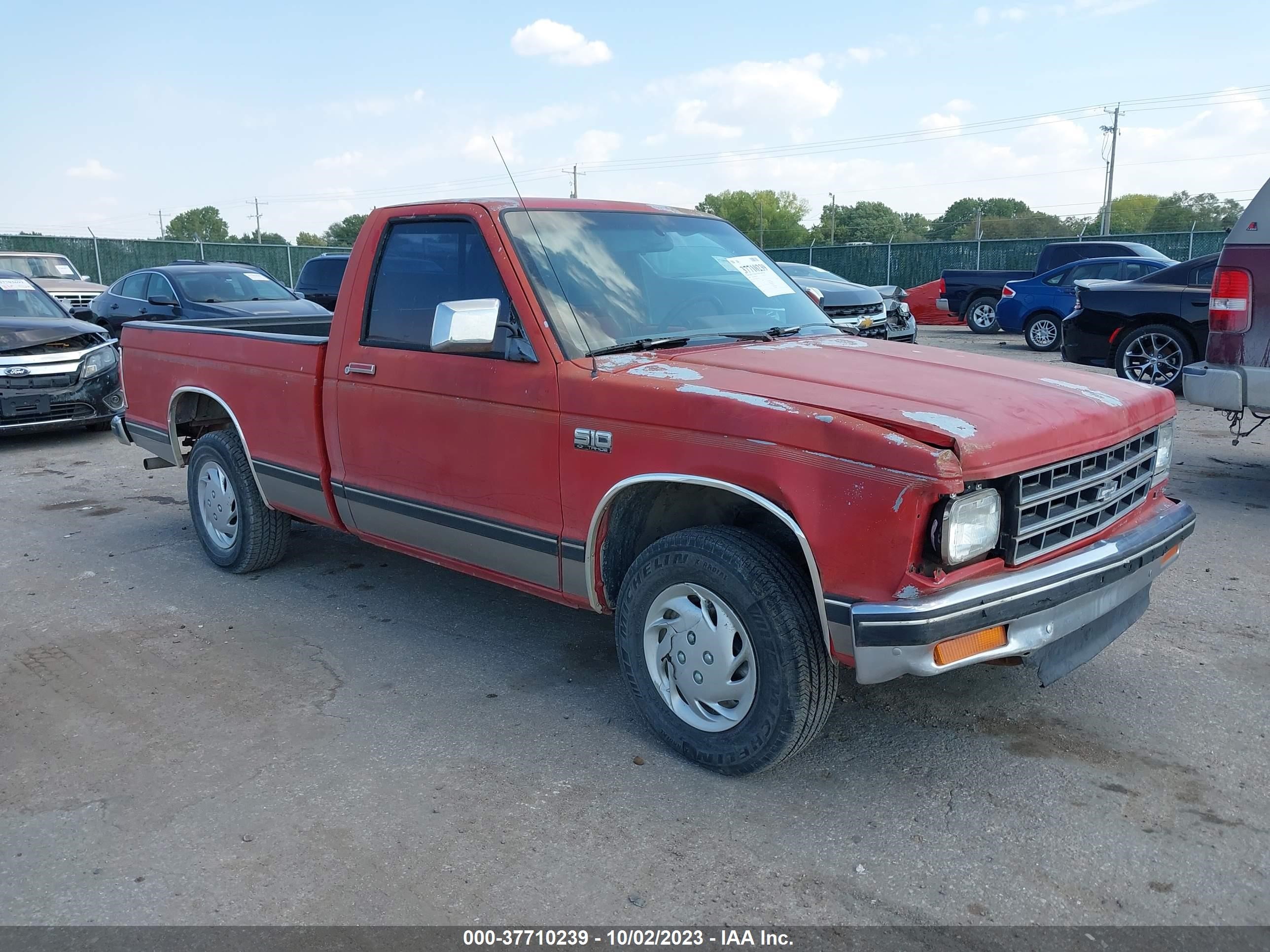 CHEVROLET S-10 PICKUP 1989 1gccs14z9k8241209