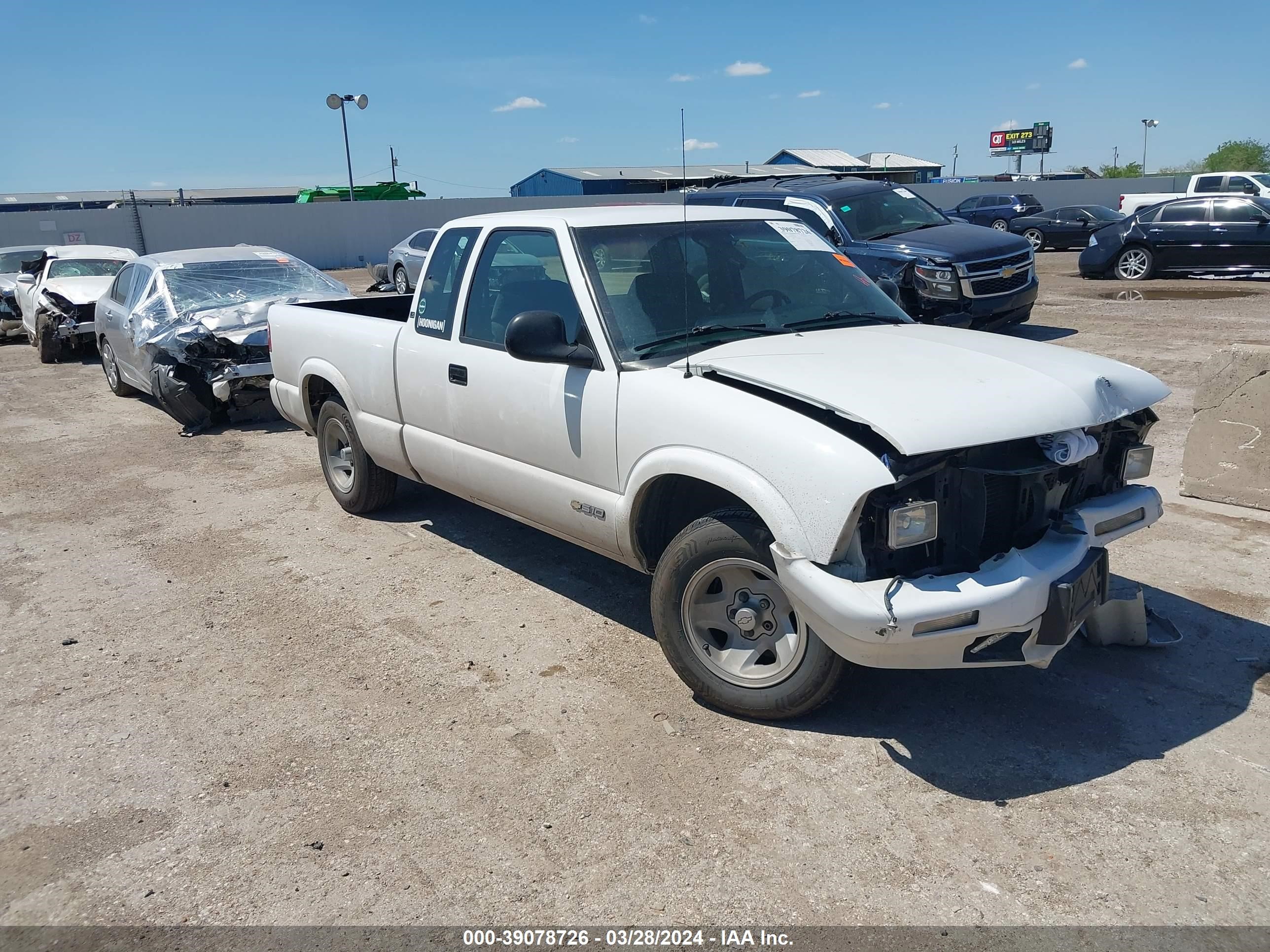 CHEVROLET S-10 PICKUP 1996 1gccs1947t8157260